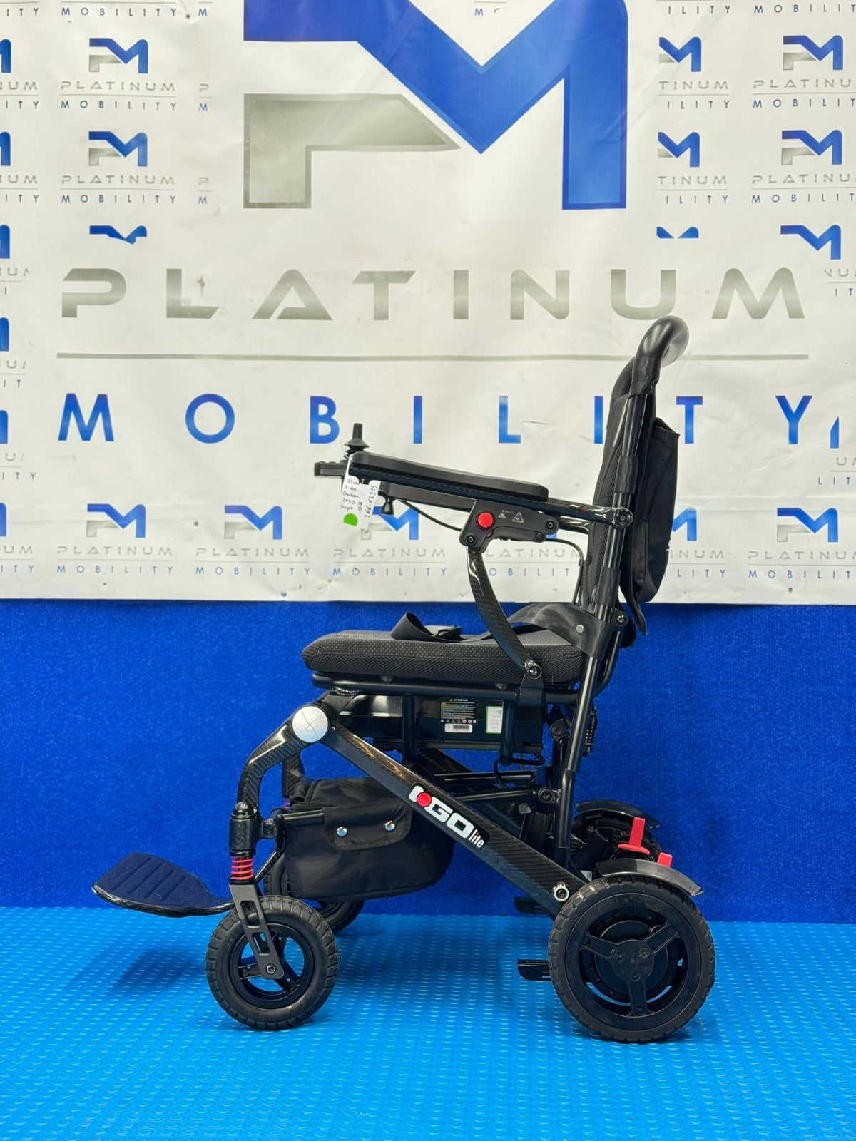 Pride I Go Lite Carbon Fibre Lightweight Portable Powerchair 18kg 4mph 1943