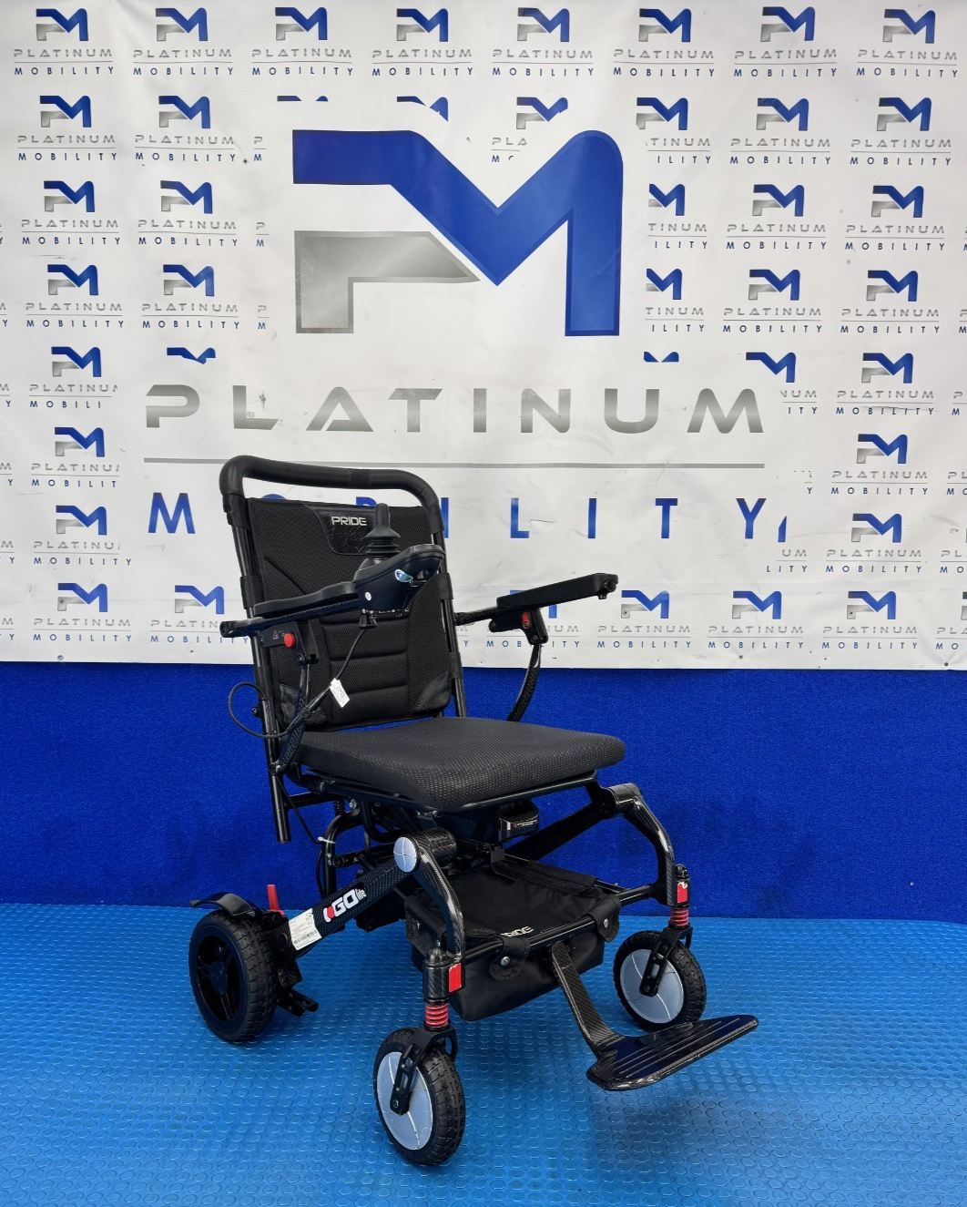 Pride I Go Lite Carbon Fibre Lightweight Portable Powerchair 18kg 4mph 2355