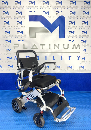 Pride iGo Plus Folding Powerchair 4Mph – Lightweight Electric Wheelchair 1732