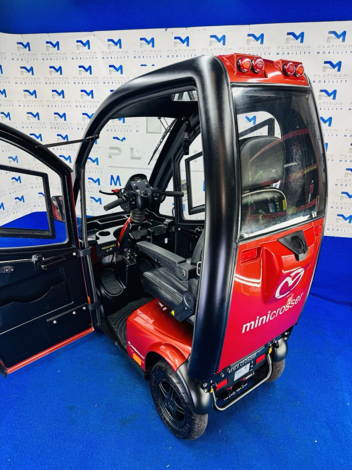 MINI CROSSER X1 CABIN CAR 8MPH ROAD LEGAL MOBILITY SCOOTER LARGE