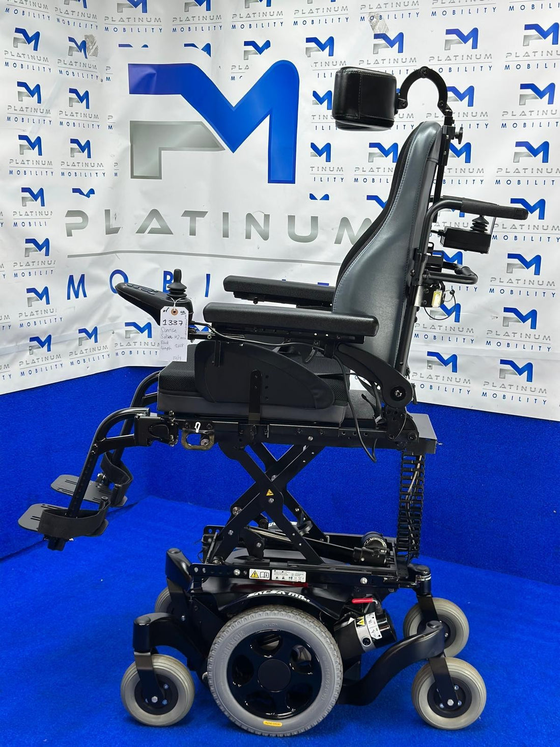 Quickie Sunrise M2 Mini 4Mph Electric Wheelchair Powerchair Riser Attendant 1337