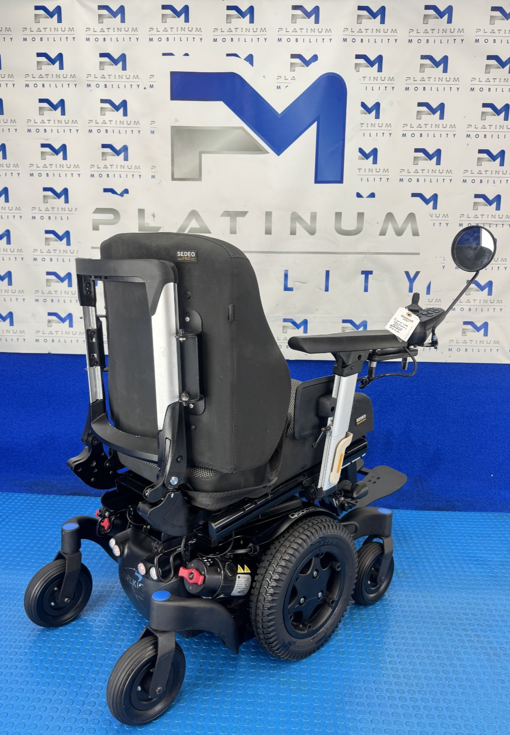 SUNRISE QUICKIE Q500M 6 MPH ELECTRIC MOBILITY POWERCHAIR WHEELCHAIR CHAIR 2887