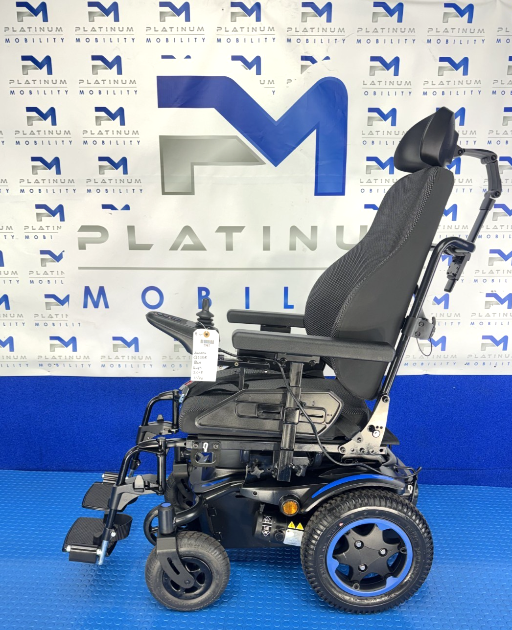 SUNRISE Q200R RWD 4MPH ELECTRIC WHEELCHAIR MOBILITY POWERCHAIR 2967