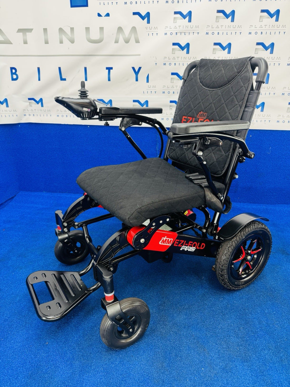 Monach Ezi-FOLD 4 MPH PRO FOLDING ELECTRIC WHEELCHAIR MOBILITY POWERCHAIR 955