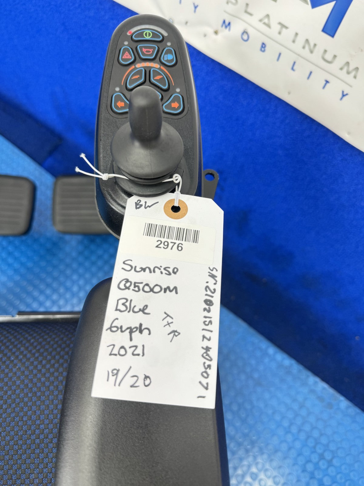 Sunrise Quickie Q500 M Powerchair – 6mph Riser & Tilt Electric Wheelchair 2976
