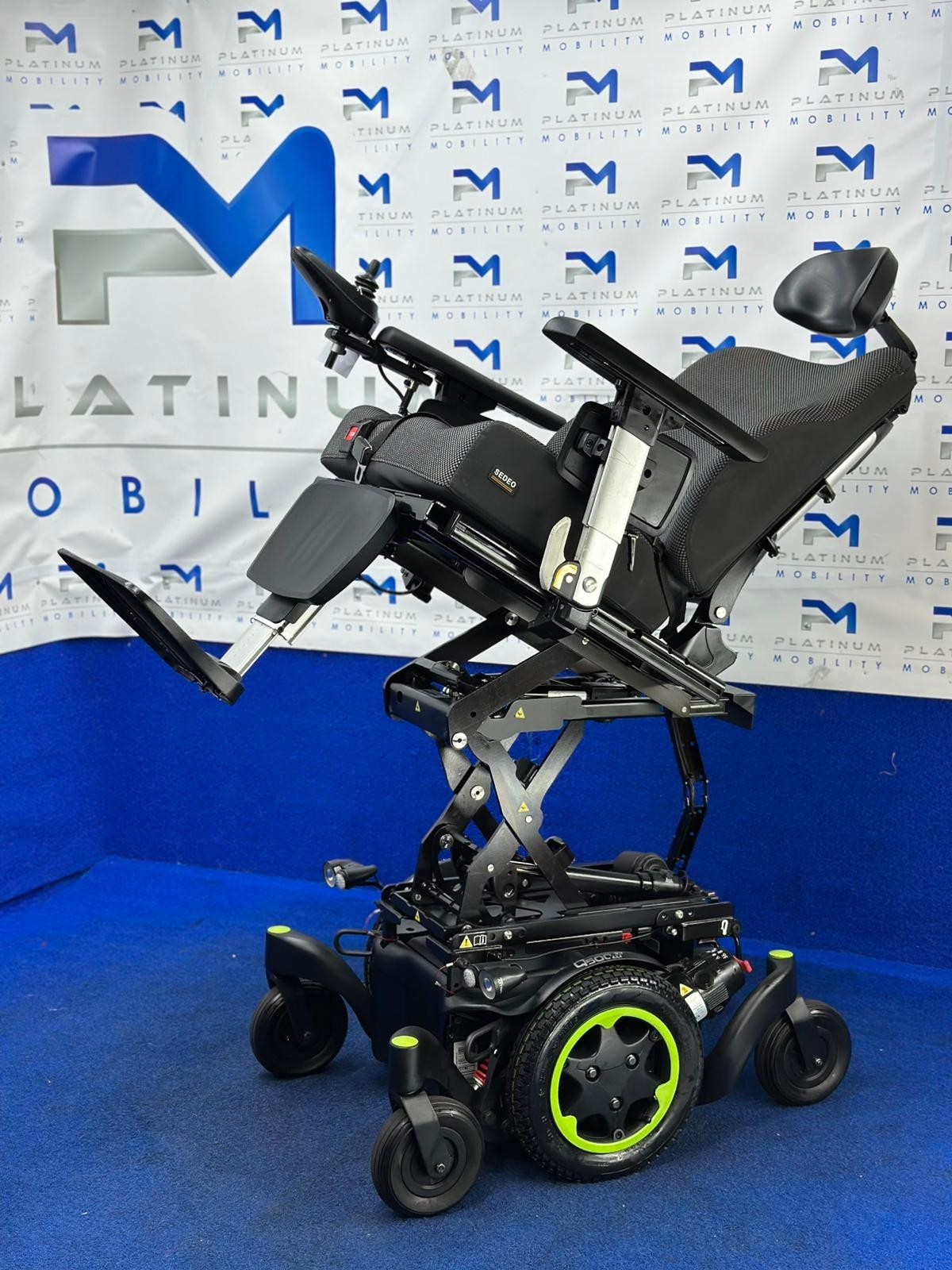 Quickie Q500 M Powerchair – 6mph Riser Electric Wheelchair by Sunrise (1523)