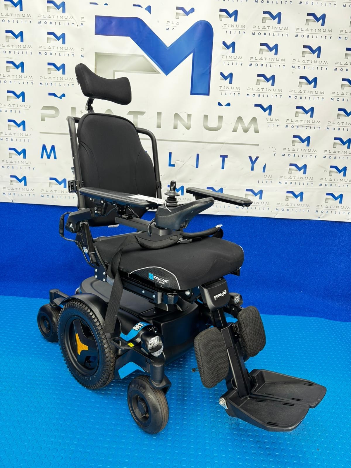 Permobil M1 Powerchair 5 mph Electric Wheelchair Mobility Tilt - Riser Legs 1726