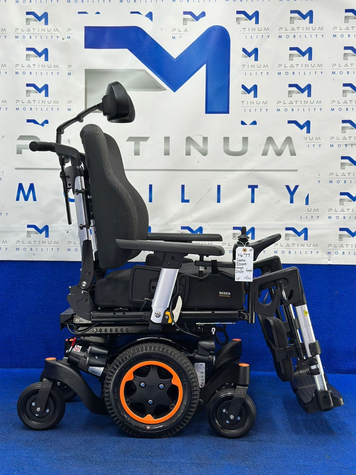 Sunrise Quickie Q300M Mini Powerchair – 6mph Riser Electric Wheelchair (1477)