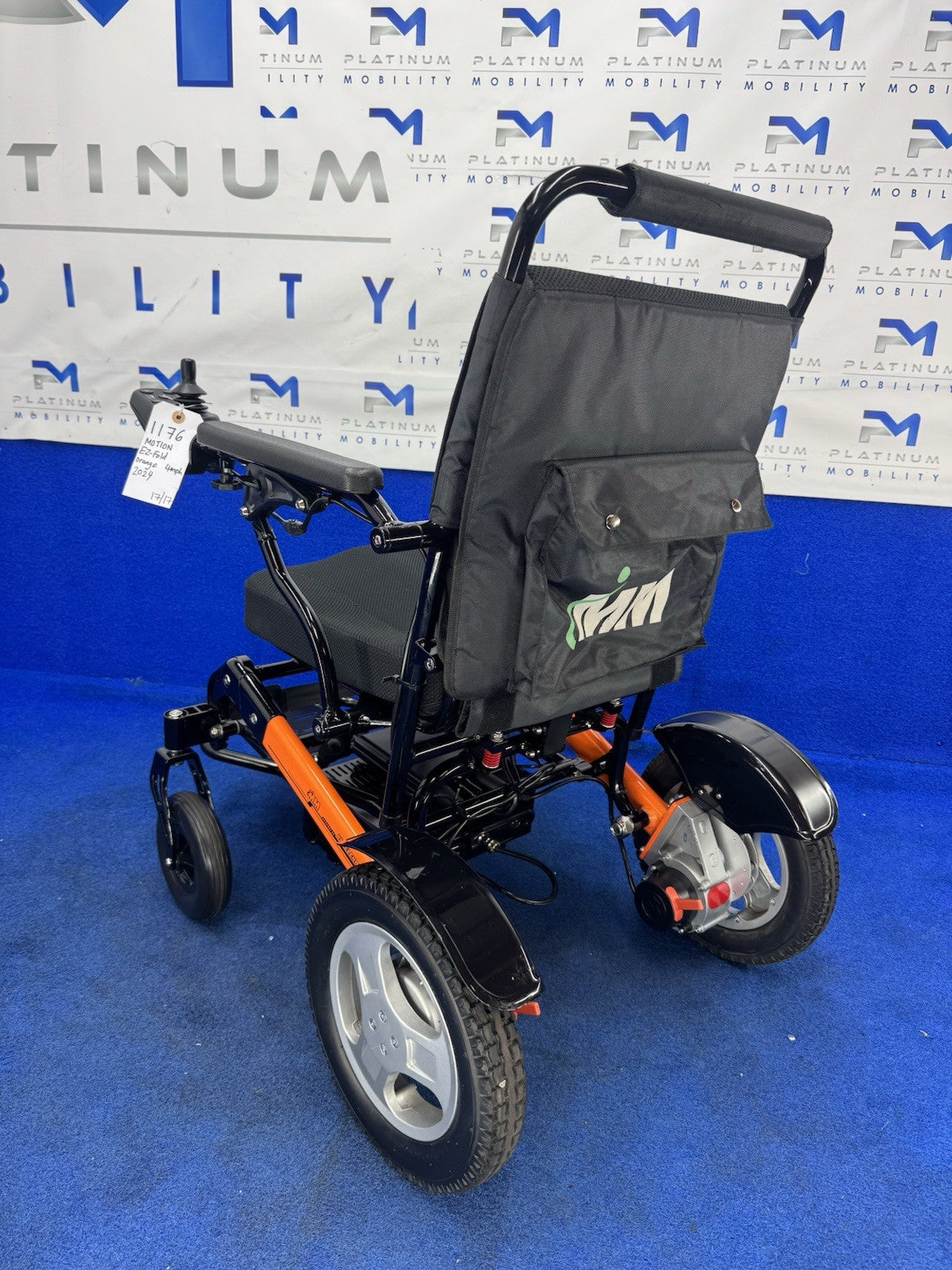 2024 Monarch MM Ezi-Fold 4 MPH Folding Lightweight Lithium Portable Powerchair