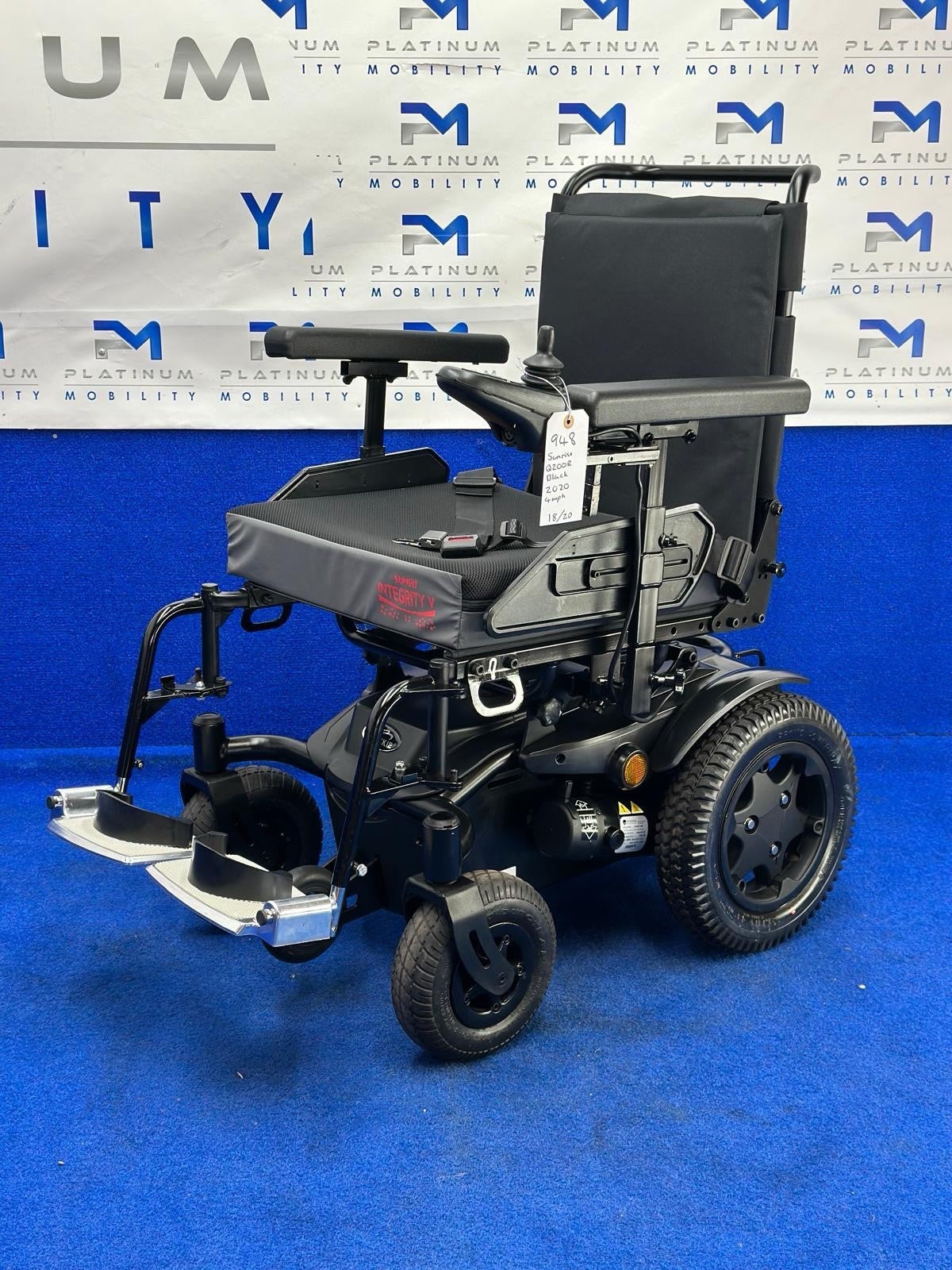 SUNRISE Q200R RWD 4MPH ELECTRIC SEAT MOBILITY SCOOTER POWERCHAIR WHEELCHAIR 948