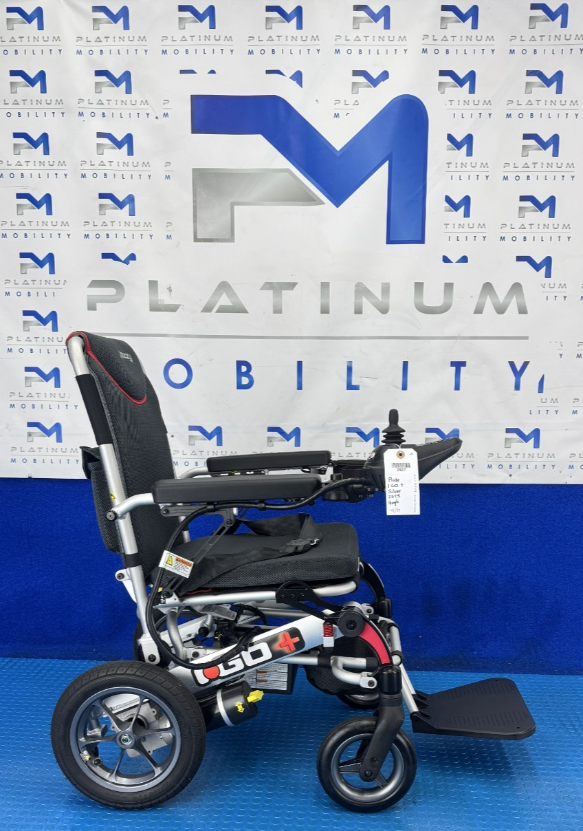 Pride iGo Plus Folding Powerchair 4Mph – Lightweight Electric Wheelchair 2927