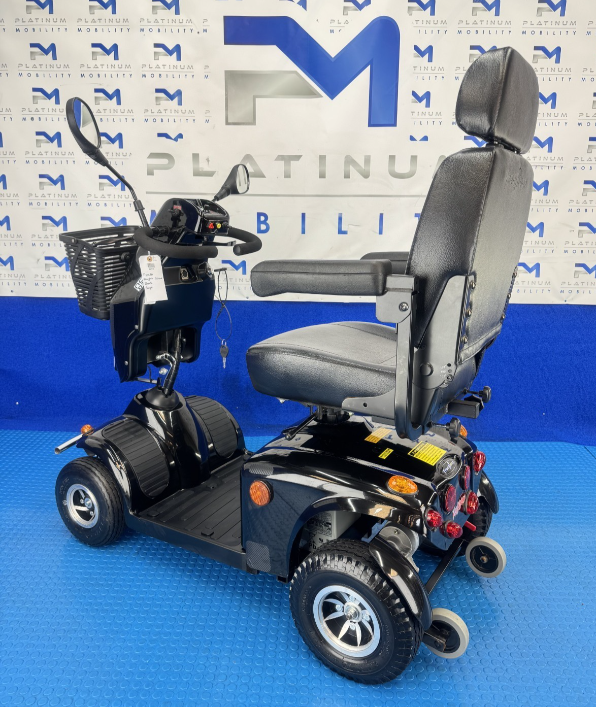 Freerider Mayfair 8 Deluxe Mobility Compact Road Scooter 8Mph New Batteries 2290