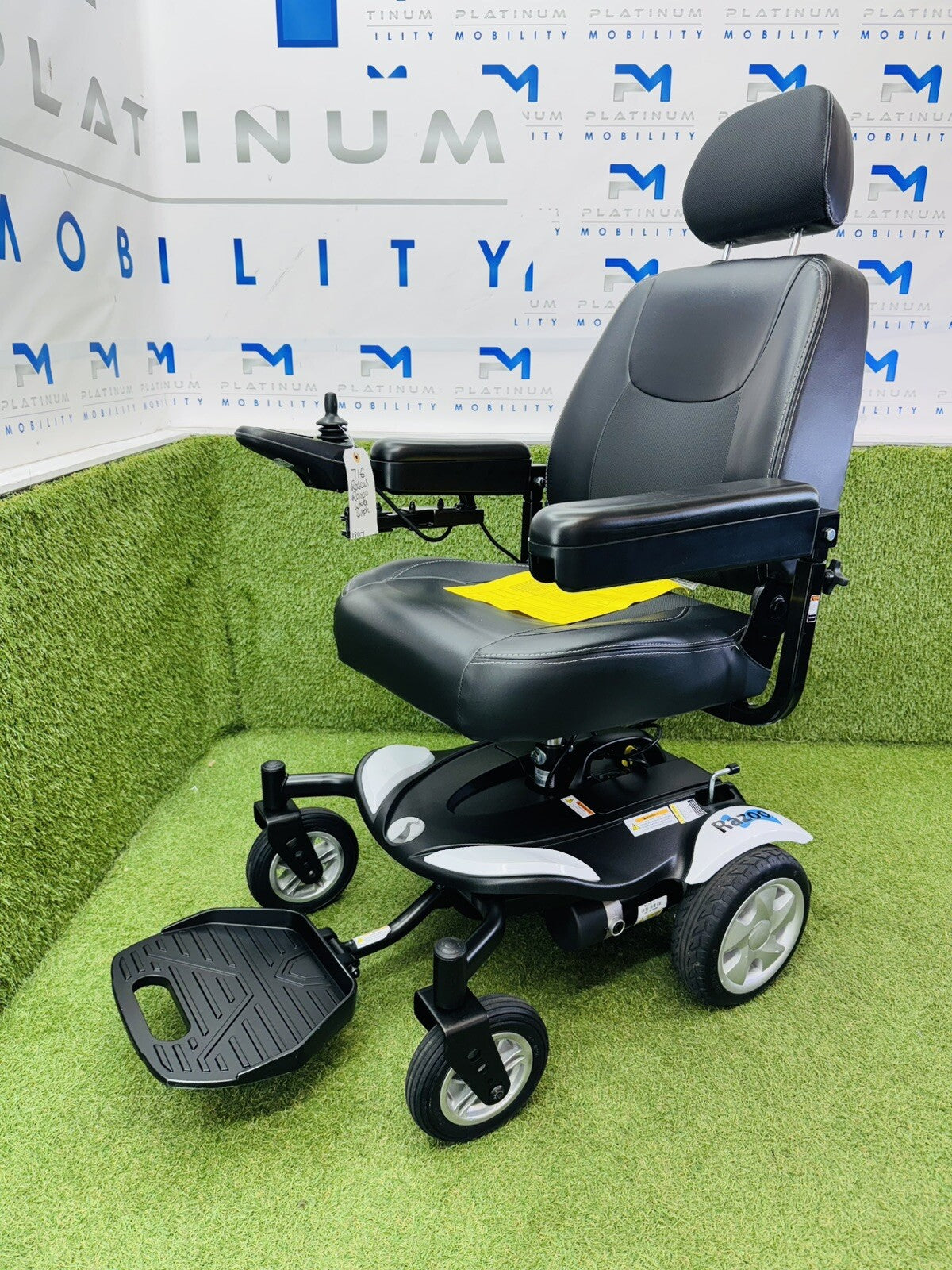 2022 Rascal Razoo With Manual Recline Electric Wheelchair Powerchair