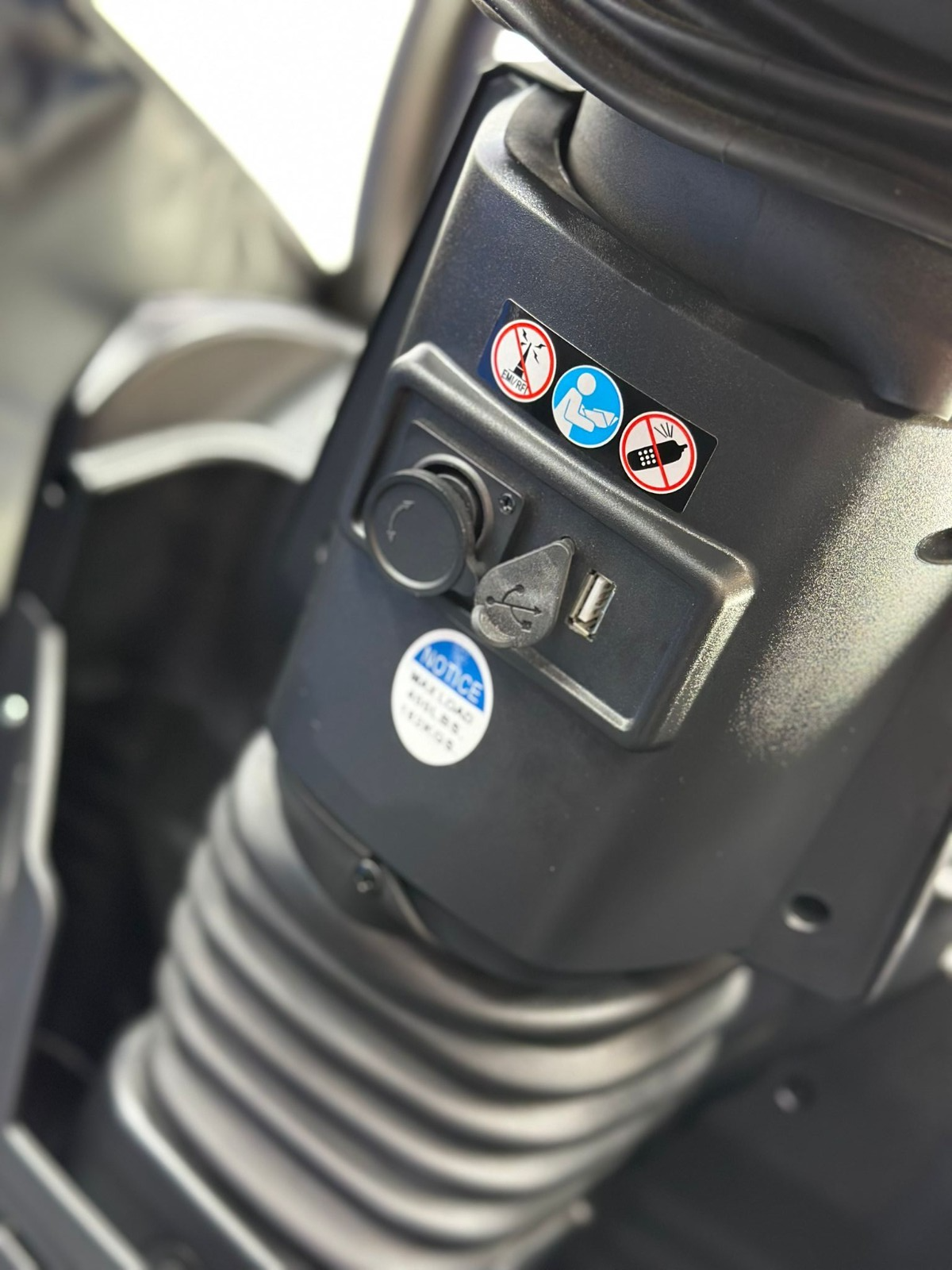 Used Electric Mobility Scooter With Hard Canopy Monarch Storm Road Legal 8mph