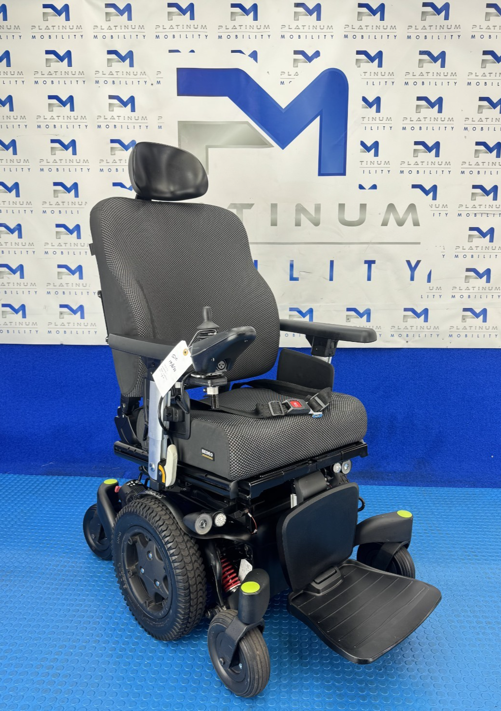 SUNRISE QUICKIE Q500M 6MPH ELECTRIC WHEELCHAIR TILT POWERCHAIR 2376
