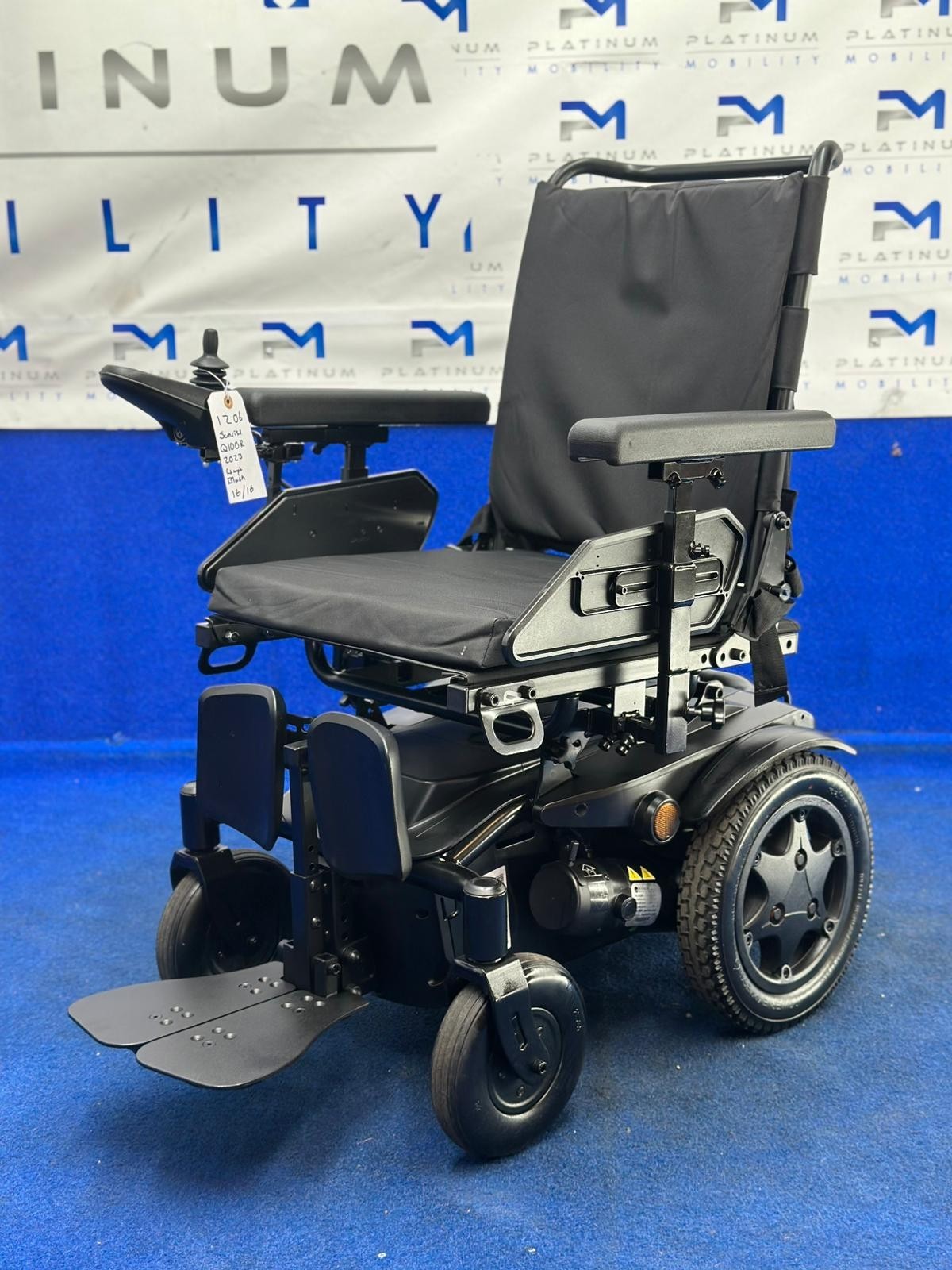 Quickie Q100R Powerchair – 4mph Small Electric Wheelchair by Sunrise (1206)