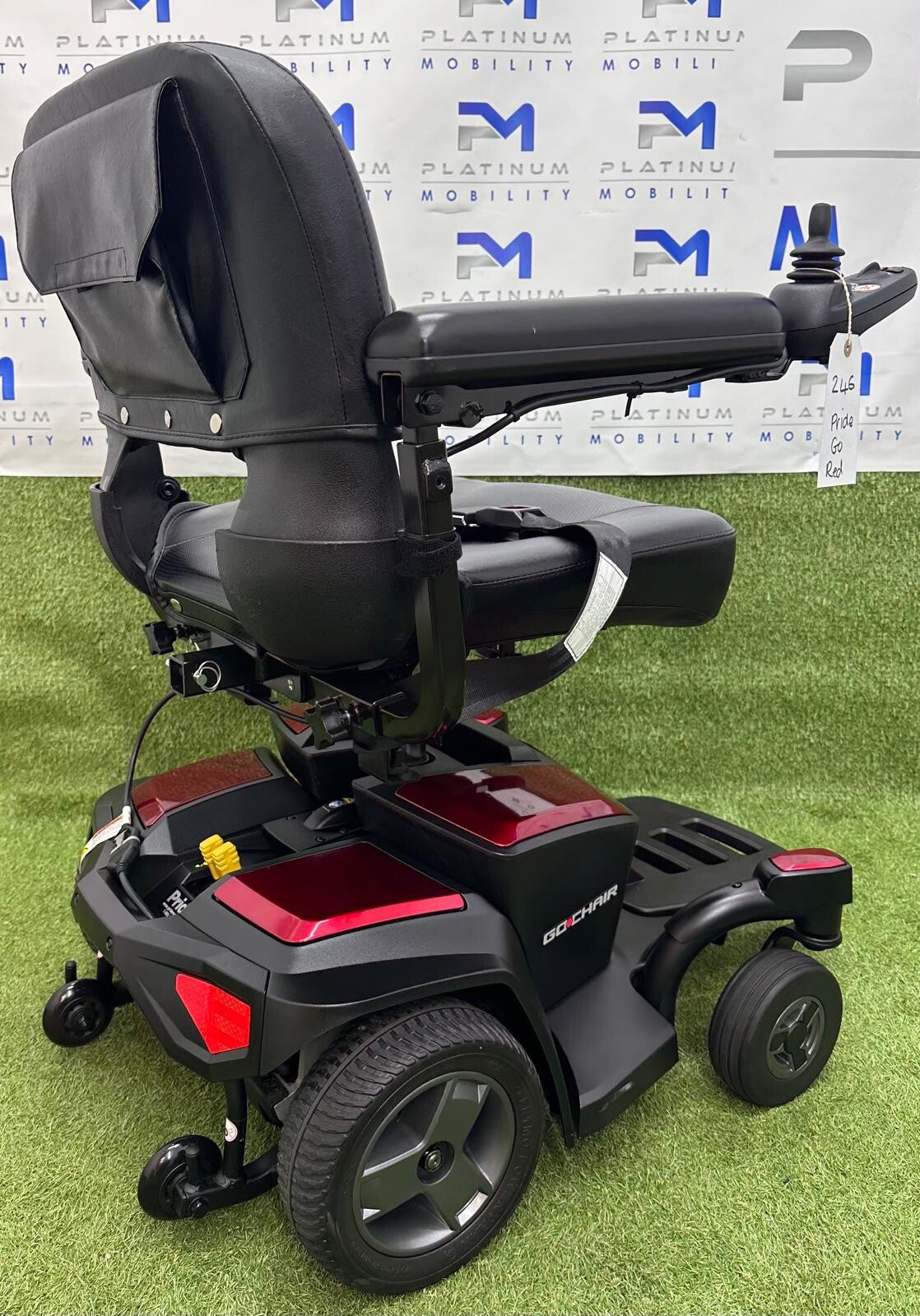 PRIDE GO CHAIR RWD 4MPH ELECTRIC TRANSPORTABLE MOBILITY POWERCHAIR WHEELCHAIR