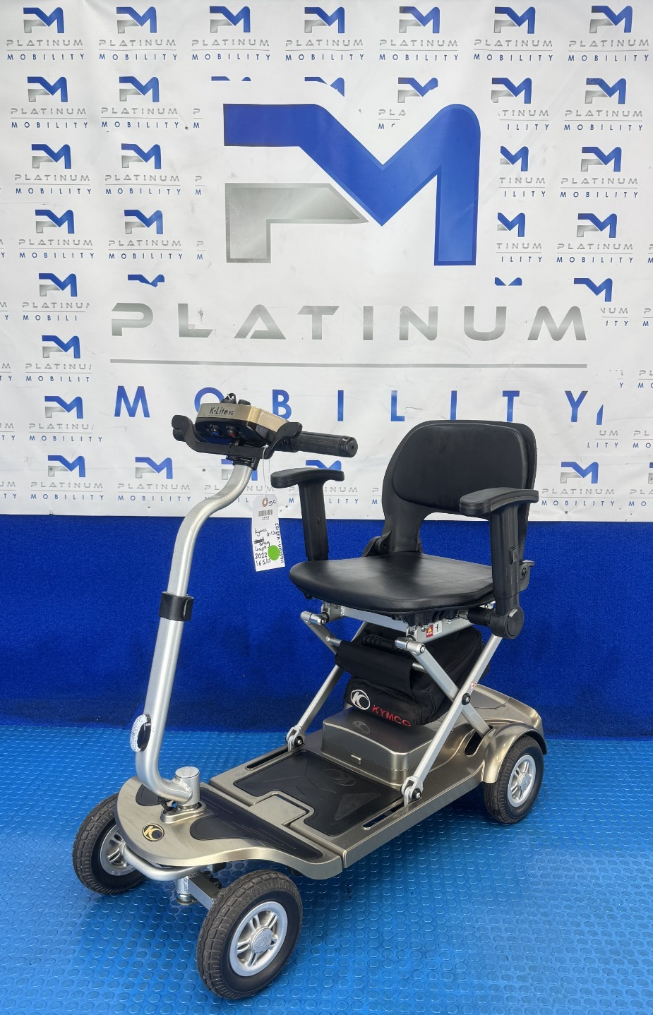 Kymco K-Lite FE Remote Mobility Scooter Auto Folding Lightweight 4 MPH 2532