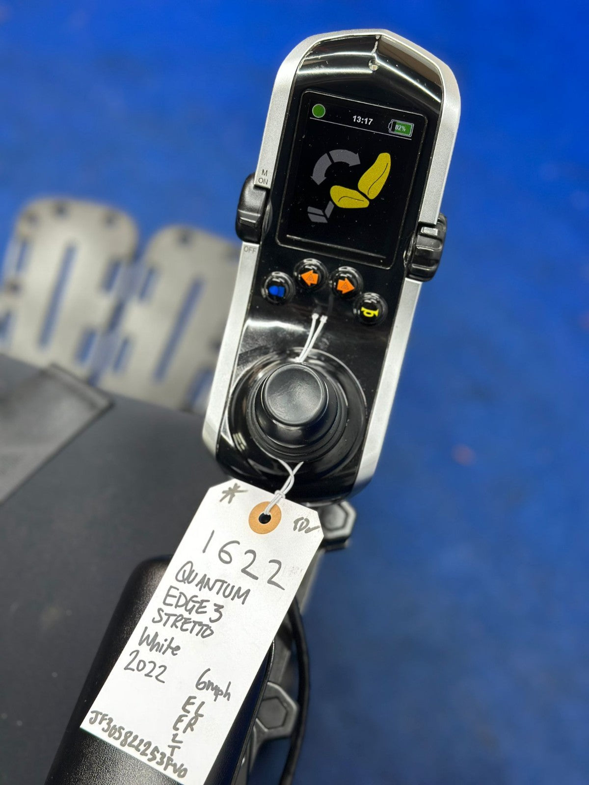 Quantum Edge 3 Stretto Powerchair – 6mph Narrow Electric Wheelchair (1622)