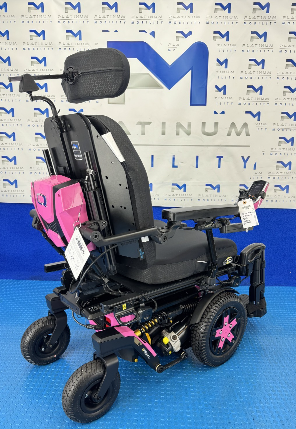 Quantum HD Pride 4 front 2 Electric Wheelchair TILT 4mph 2764