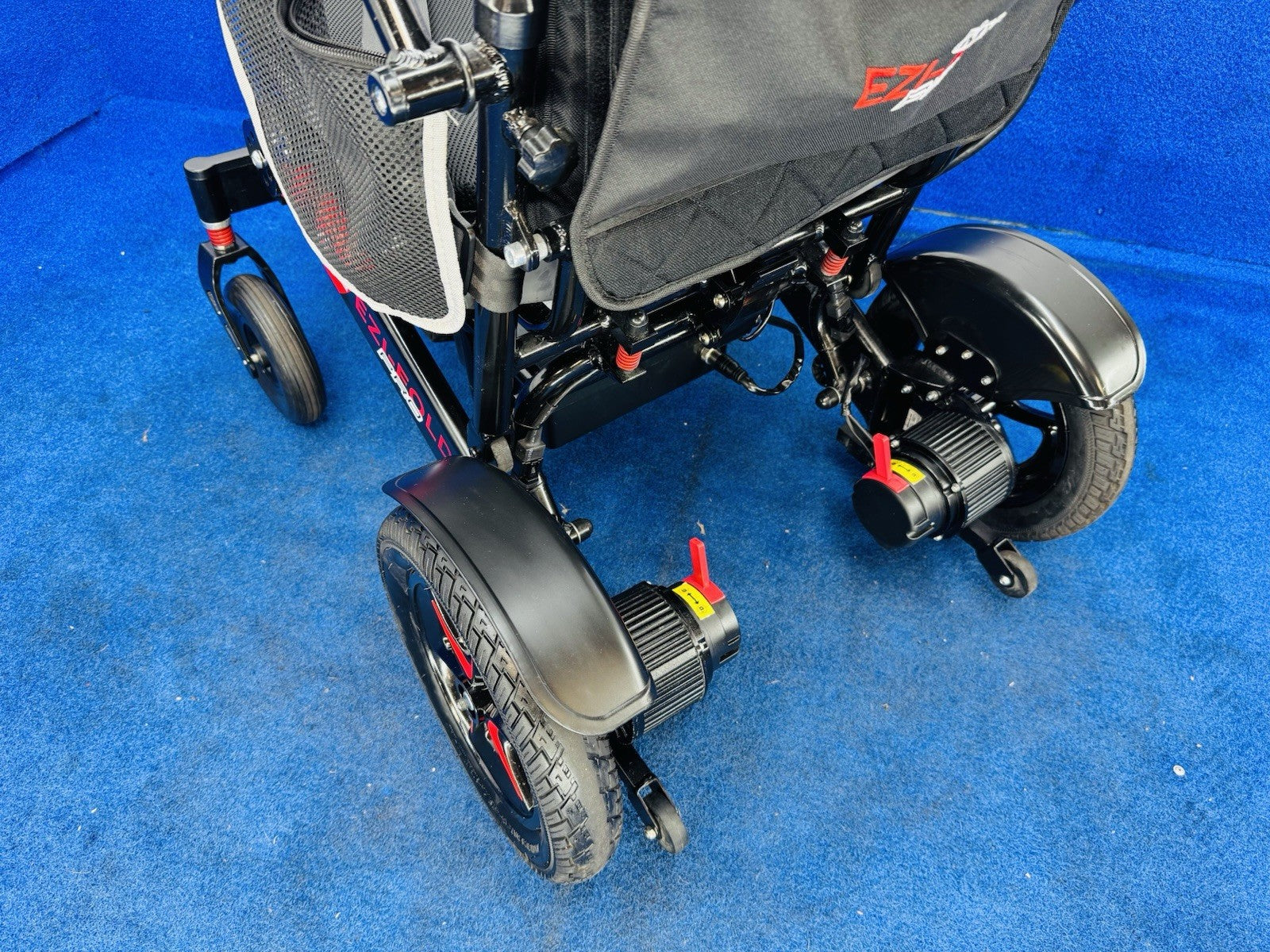 Monach Ezi-FOLD 4 MPH PRO FOLDING ELECTRIC WHEELCHAIR MOBILITY POWERCHAIR 1175