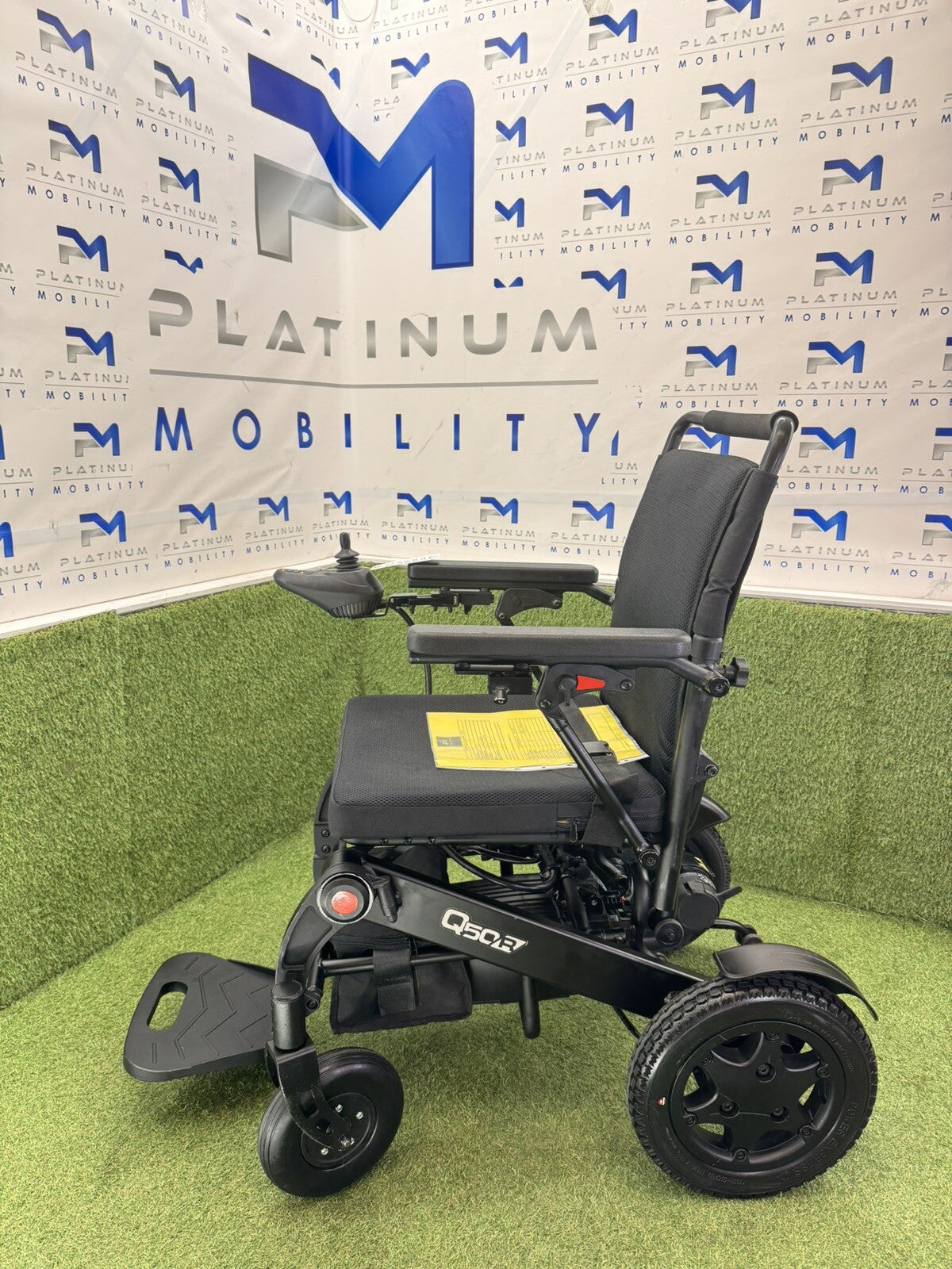 2021 QUICKIE SUNRISE Q50 FOLDING 4 MPH FOLDING ELECTRIC WHEELCHAIR POWERCHAIR