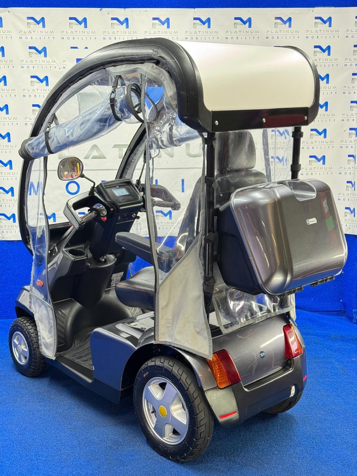 TGA Breeze S4 Canopy Electric Mobility Scooter - Fully Enclosed with Sides 1798