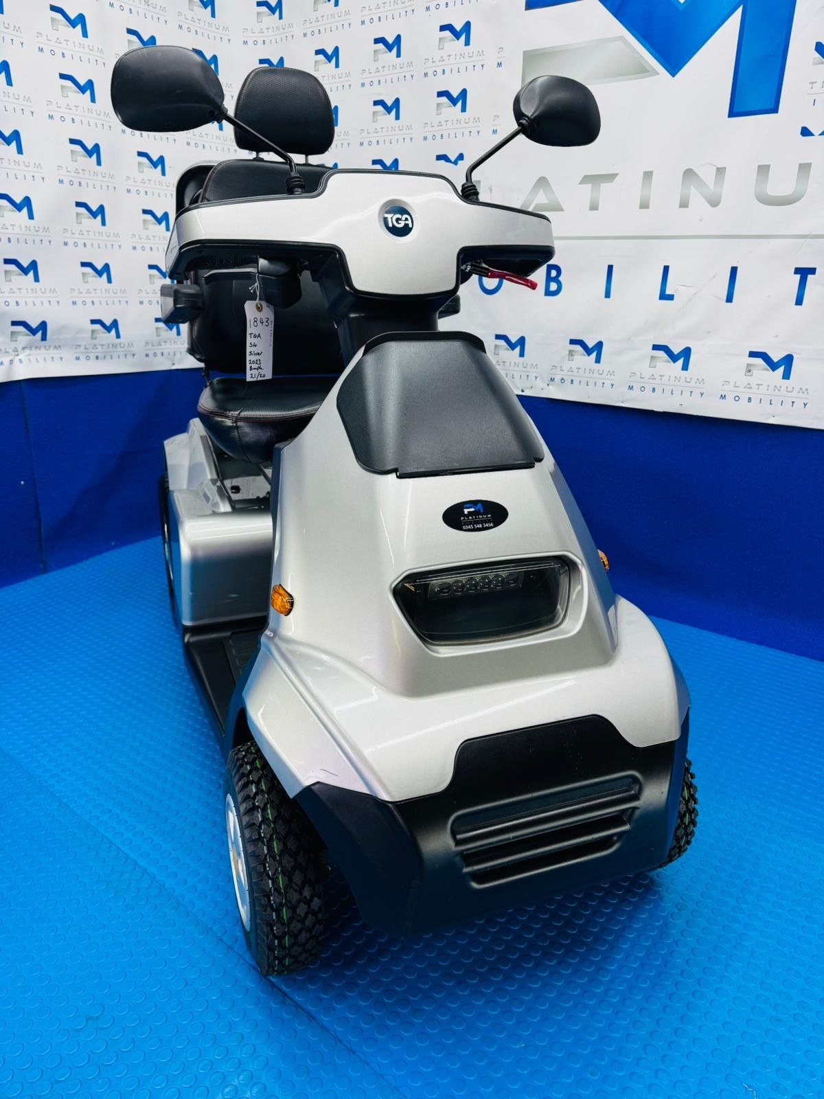 2023 TGA Breeze S4 8MPH All Terrain Mobility Scooter Immaculate Condition 1843