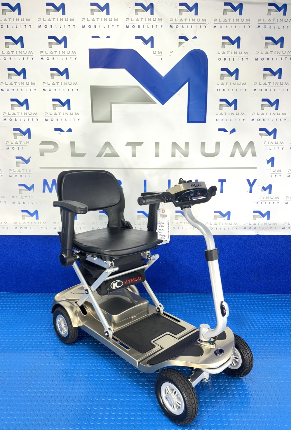 Kymco K-Lite FE Remote Mobility Scooter Auto Folding Lightweight 4 MPH 2717