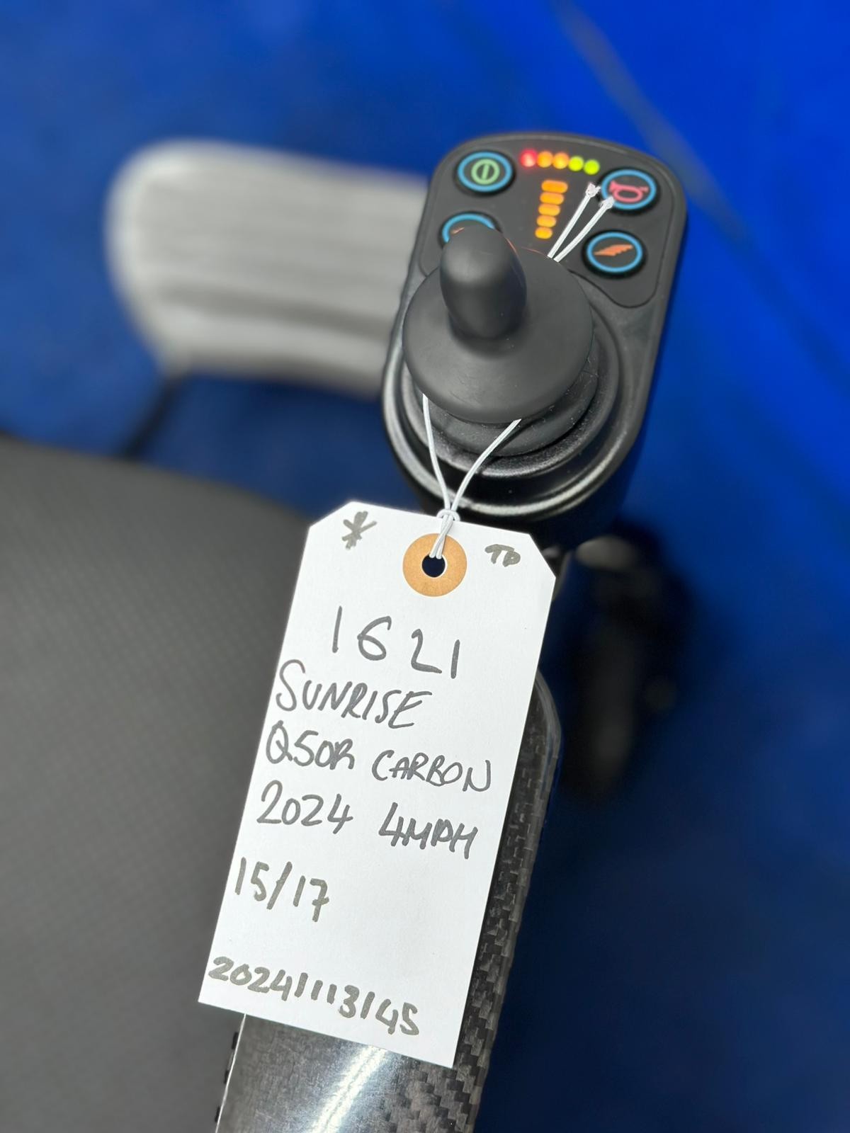 2024 QUICKIE Q50 R LIGHTWEIGHT CARBON FIBRE ELECTRIC POWERCHAIR FOLDING 4MPH