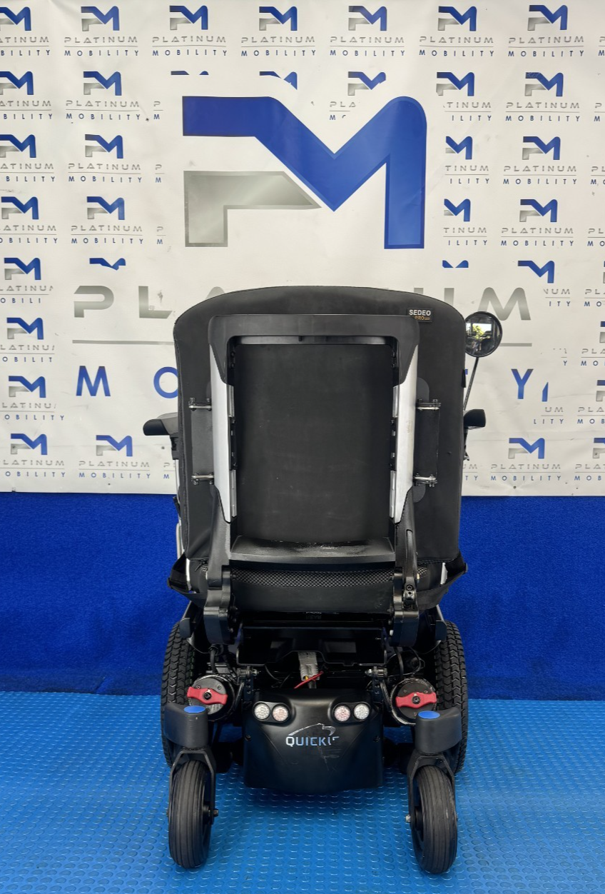 SUNRISE QUICKIE Q500M 6 MPH ELECTRIC MOBILITY POWERCHAIR WHEELCHAIR CHAIR 2887