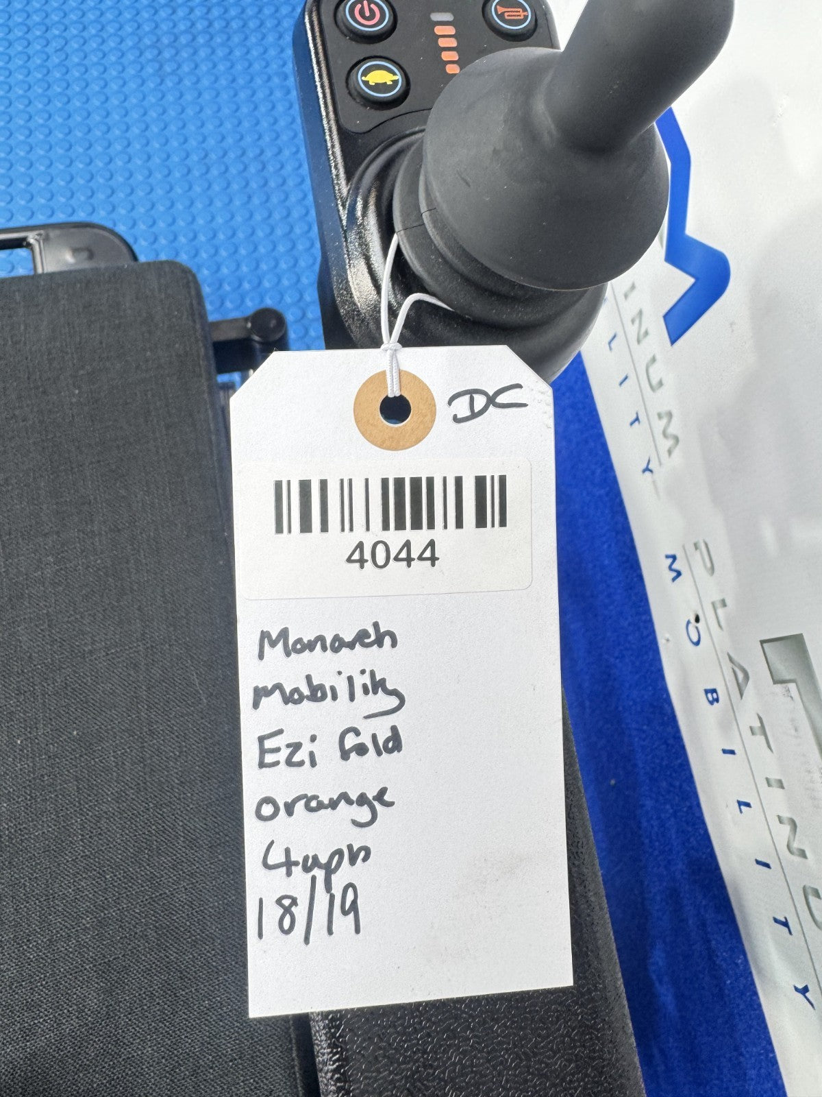 Monarch MM Ezi Fold 4Mph Electric Wheelchair Powerchair - Auto Fold 4044