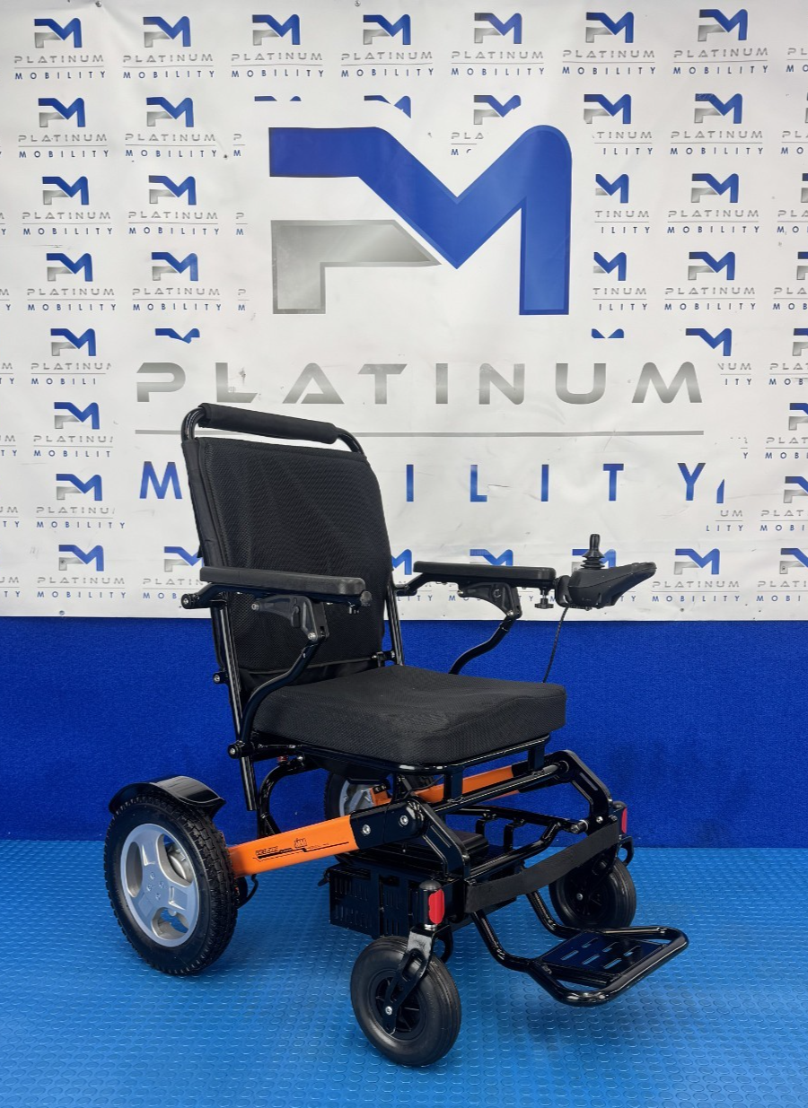 Monarch MM Ezi-Fold 4 MPH Folding Lightweight Lithium Portable Powerchair 2339
