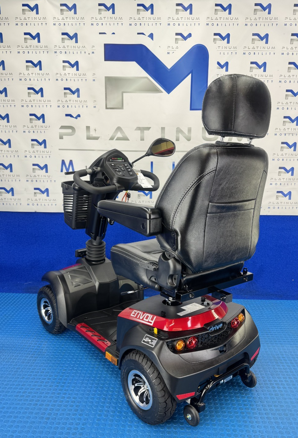2026 Drive Envoy 8 Plus Mobility Scooter, New Batteries, Air Tyres, 8mph 2435
