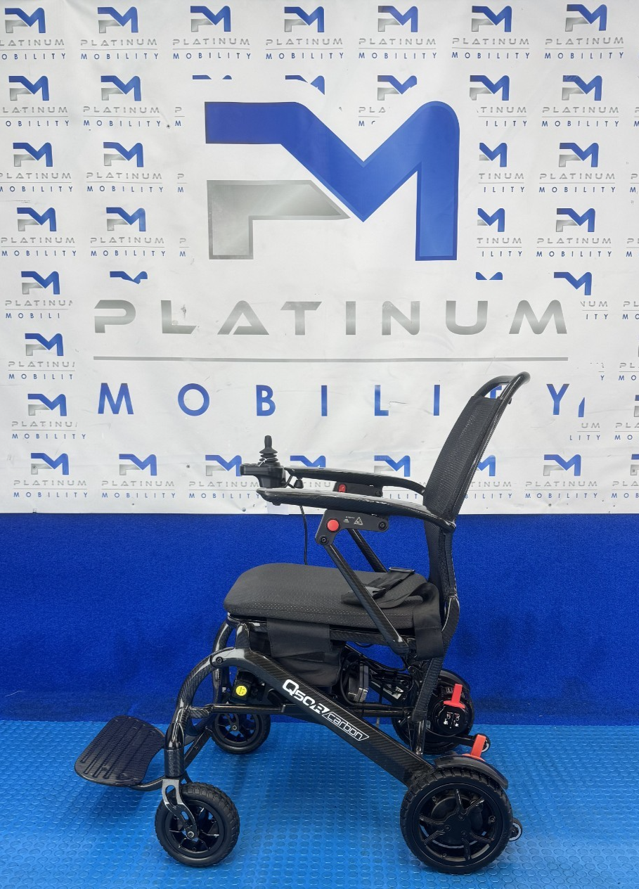 Sunrise Quickie Q50R 14KG Carbon Fibre Electric Wheelchair Powerchair 4MPH 2416