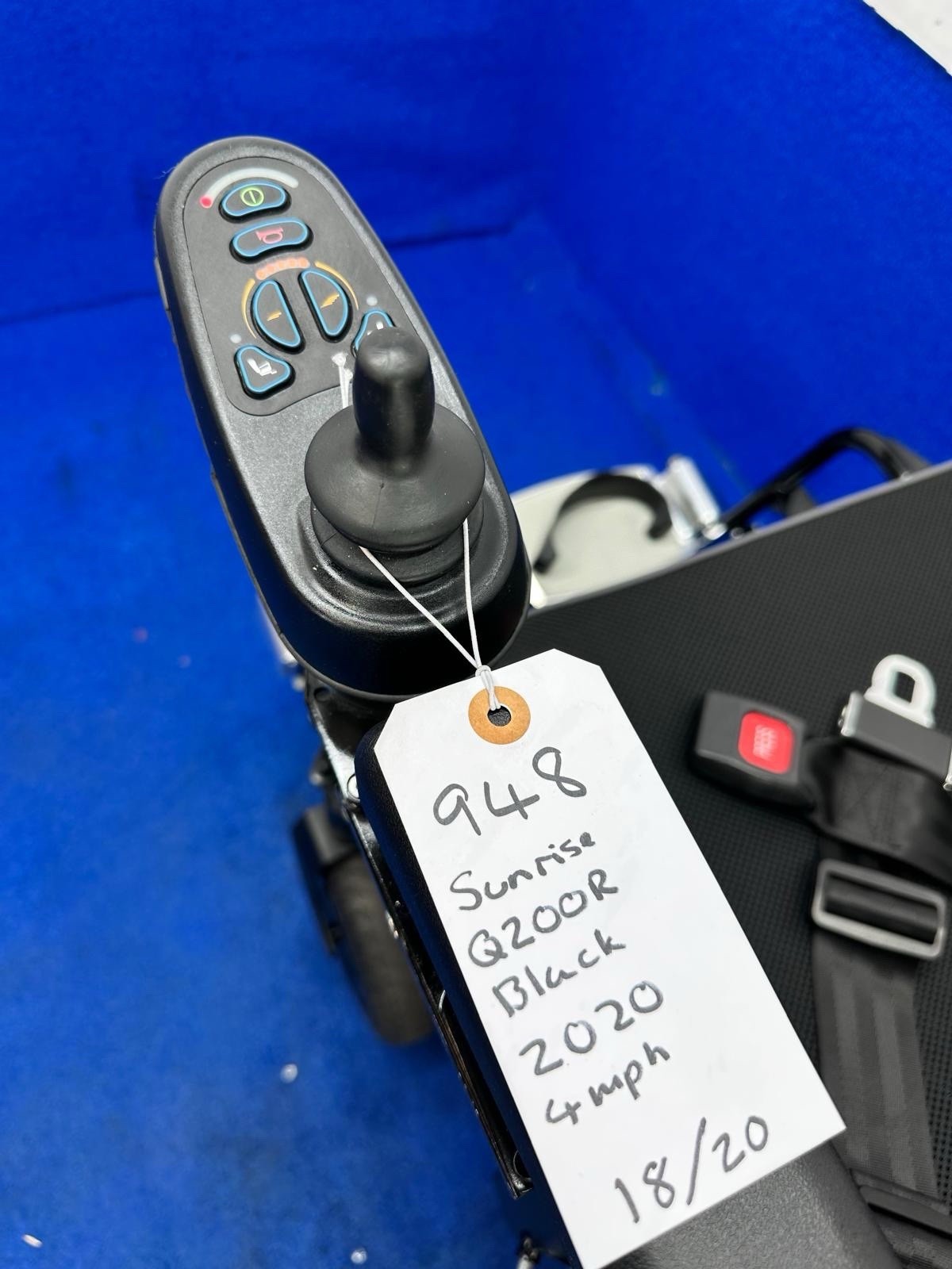 SUNRISE Q200R RWD 4MPH ELECTRIC SEAT MOBILITY SCOOTER POWERCHAIR WHEELCHAIR 948