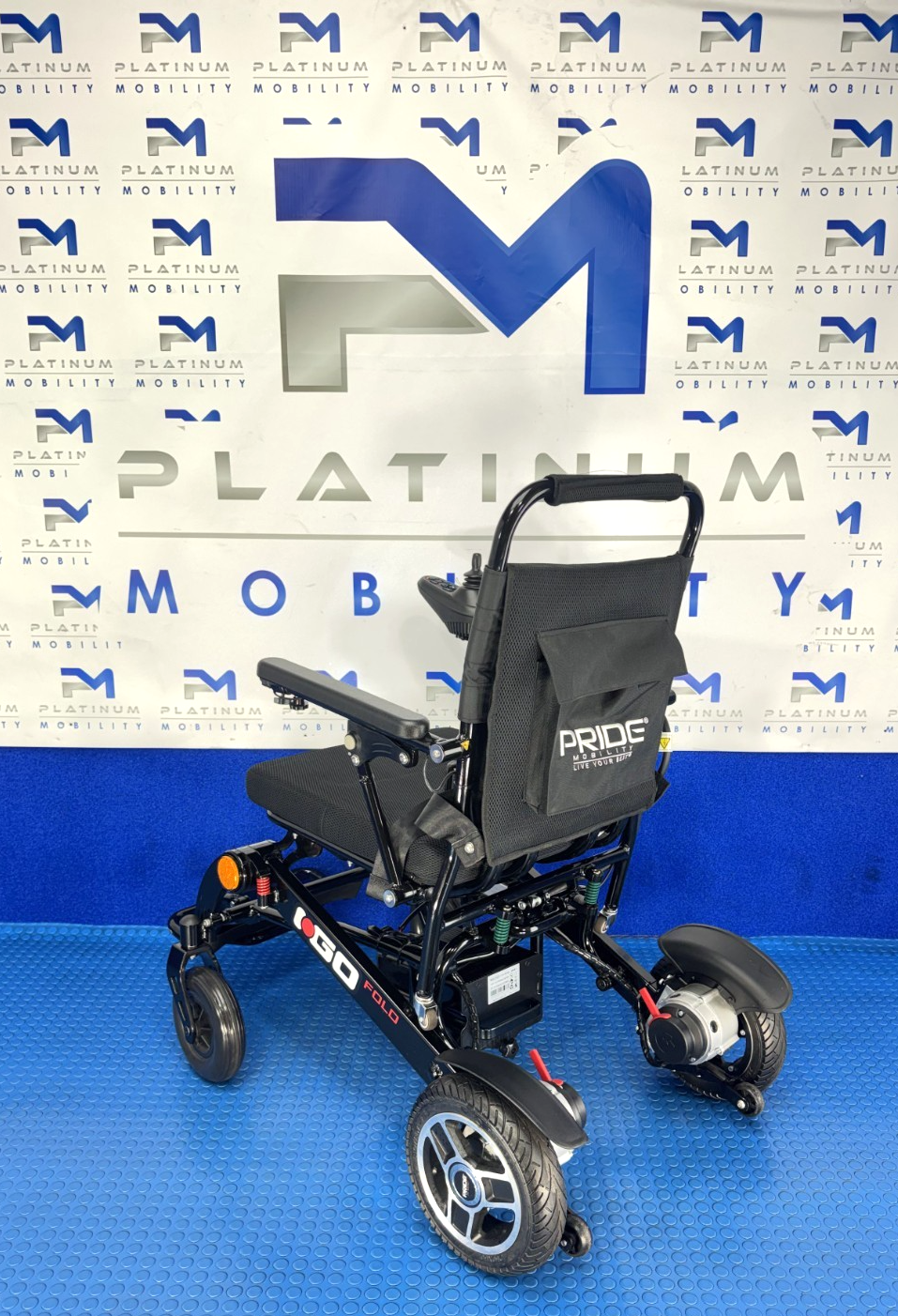 Pride iGo Plus Folding Powerchair 4Mph – Lightweight Electric Wheelchair 1690