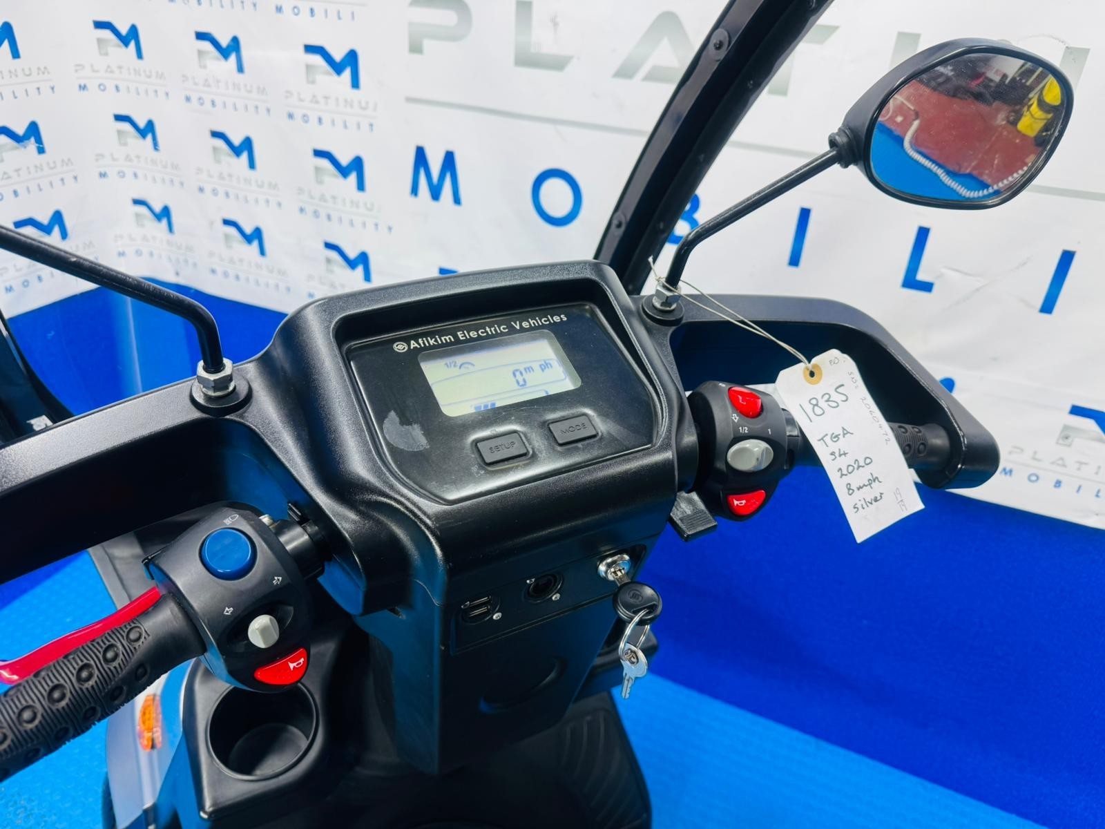 TGA Breeze S4 Canopy 8mph Road LARGE All Terrain Mobility Scooter Buggy 1835