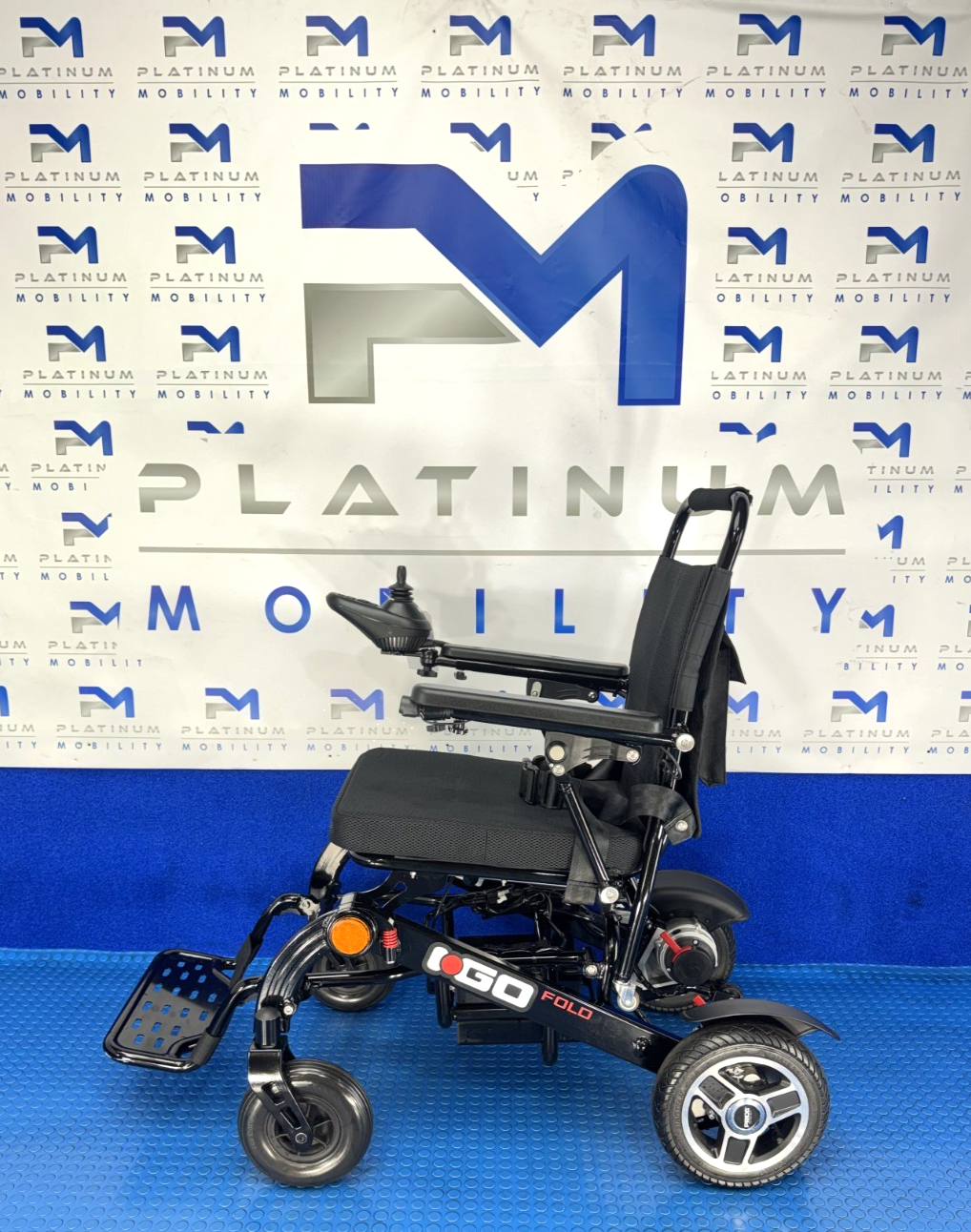 Pride iGo Plus Folding Powerchair 4Mph – Lightweight Electric Wheelchair 1690