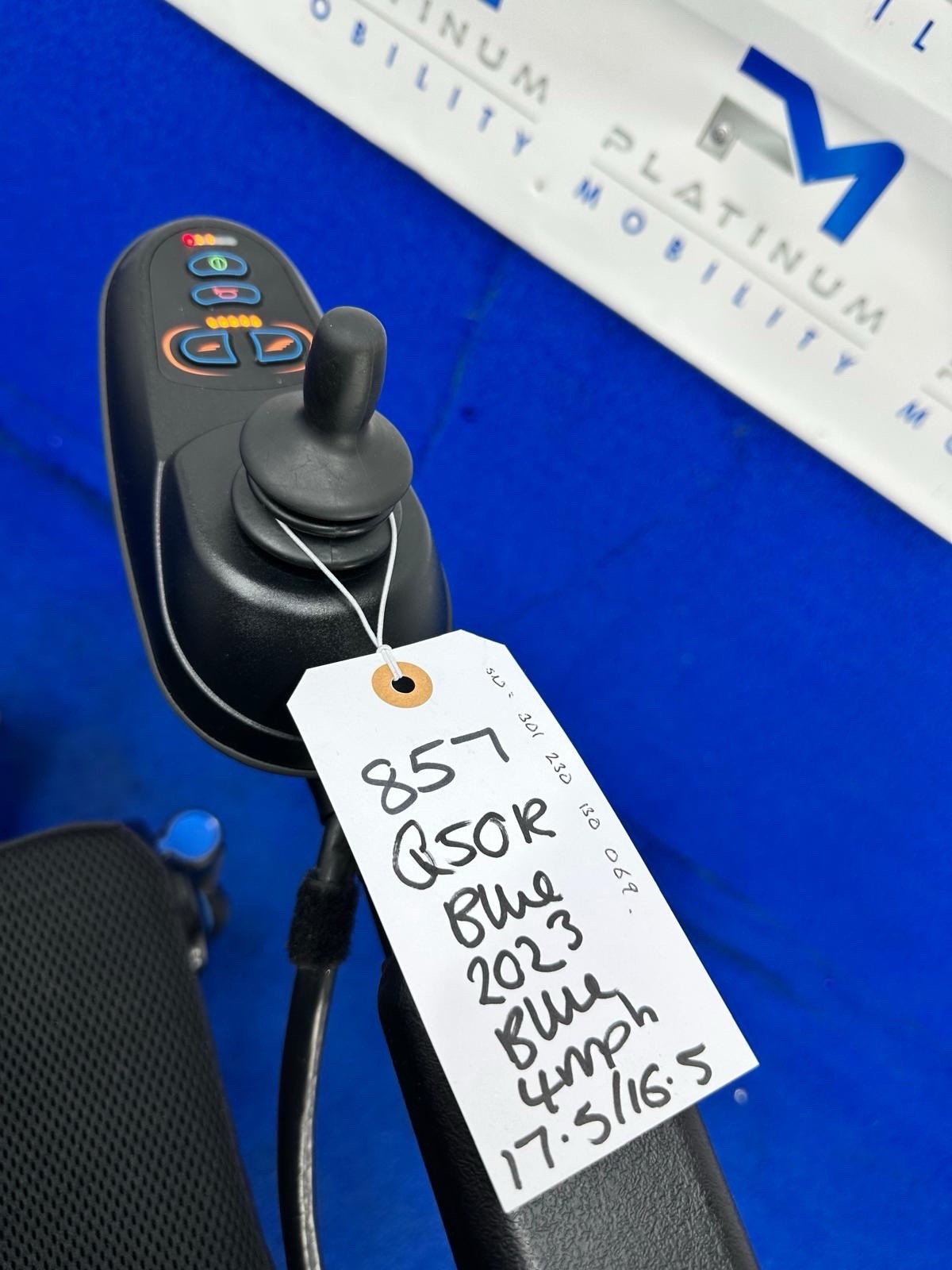 2023 QUICKIE SUNRISE Q50 FOLDING 4MPH FOLDING ELECTRIC WHEELCHAIR POWERCHAIR 857