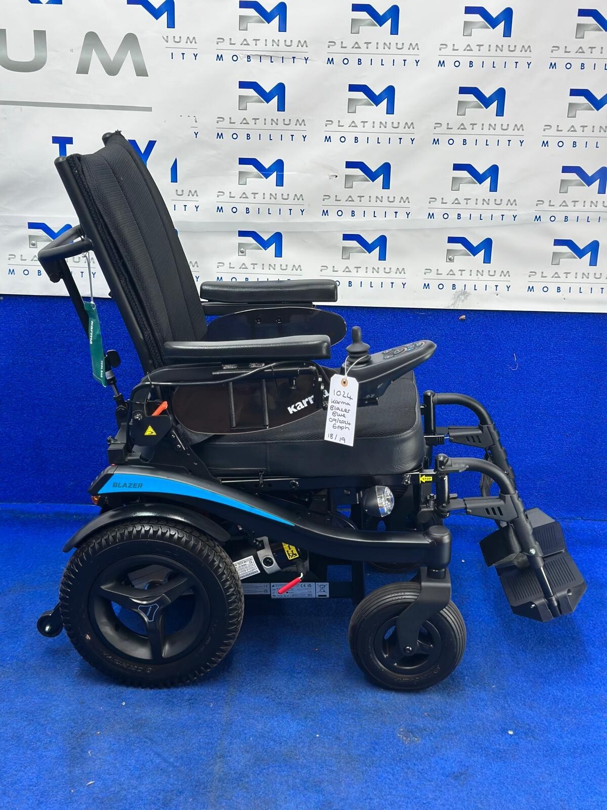 KARMA BLAZER 2 MOBILITY ELECTRIC WHEELCHAIR POWERCHAIR SCOOTER 6 MPH All Terrain