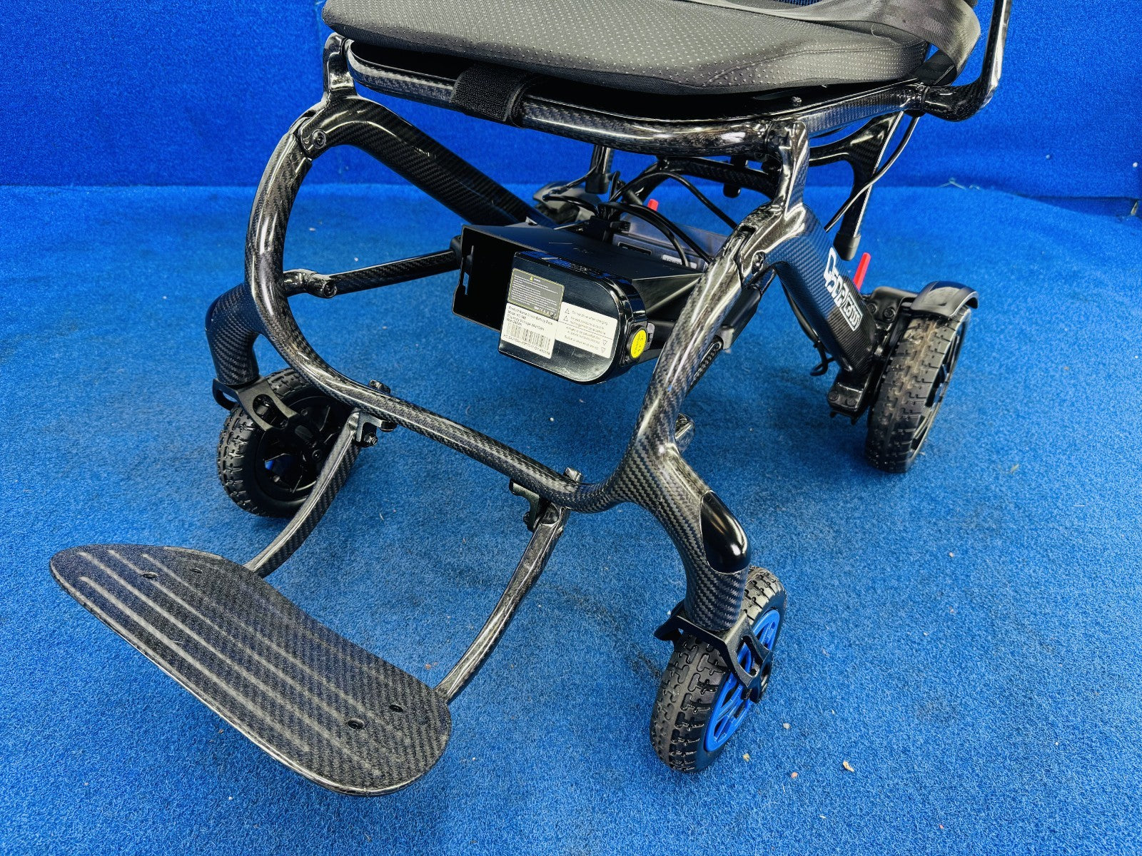 Sunrise QUICKIE Q50R CARBON FIBRE ELECTRIC POWERCHAIR FOLDING 4MPH 1777