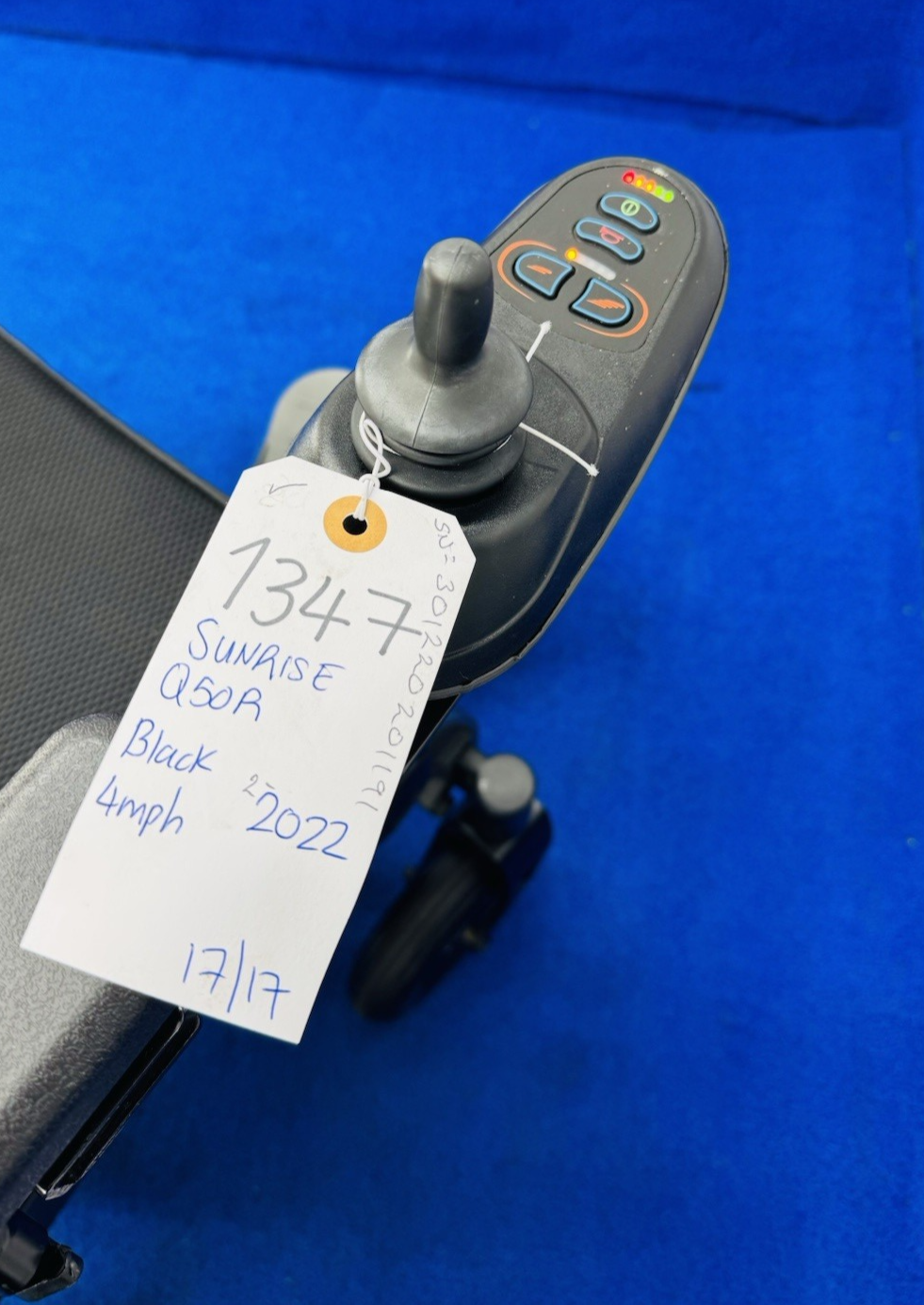 Quickie Q50 R Folding Powerchair – 4mph Electric Wheelchair (1347)