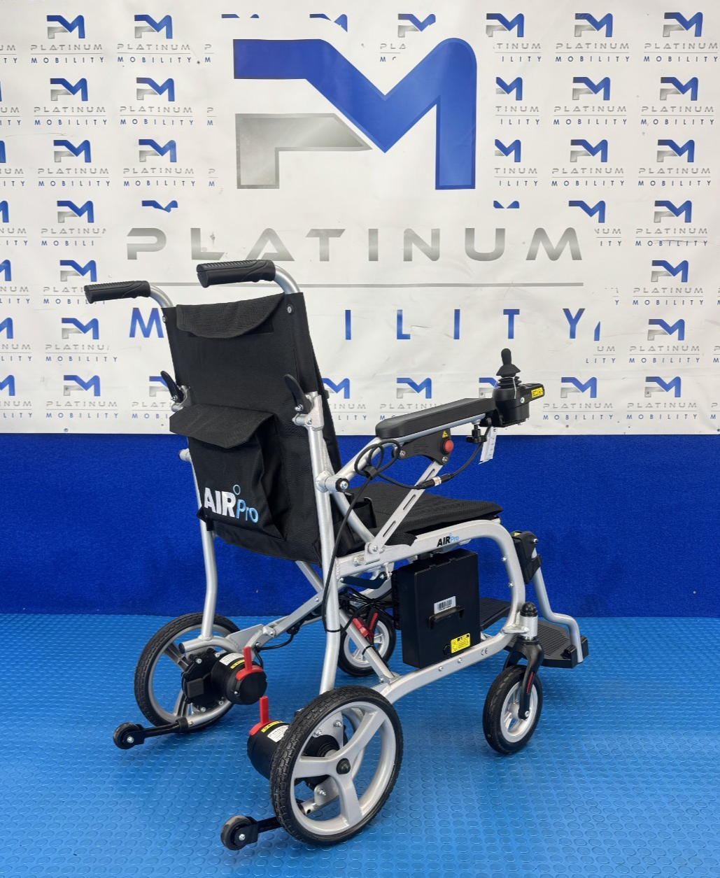 MONARCH AIR PRO LIGHTWEIGHT FOLDING POWERCHAIR 12.5KG TRAVEL 2338