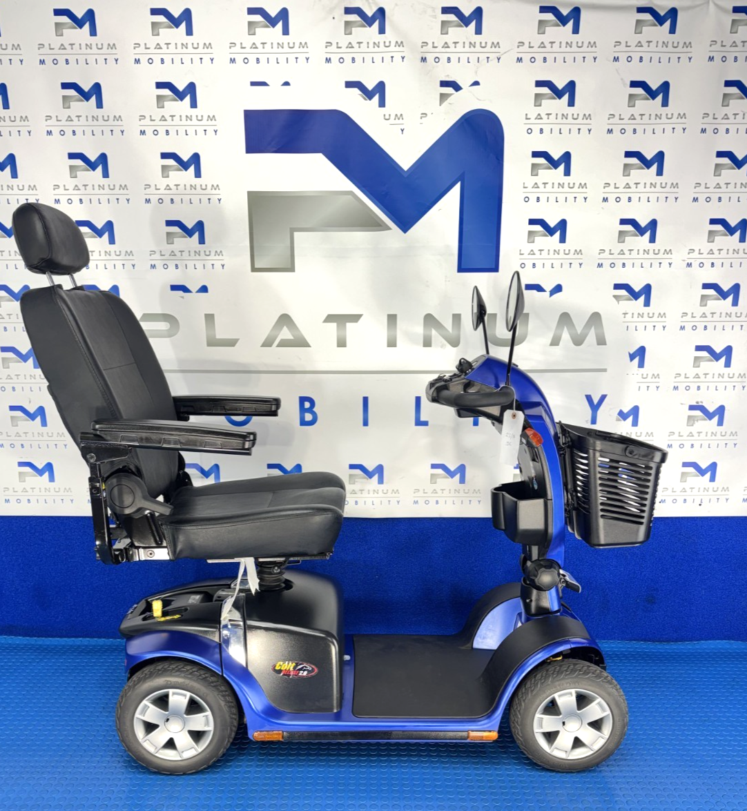 Pride Colt Deluxe 2.0 New Batteries, Solid Tyres, 8mph No VAT 4132