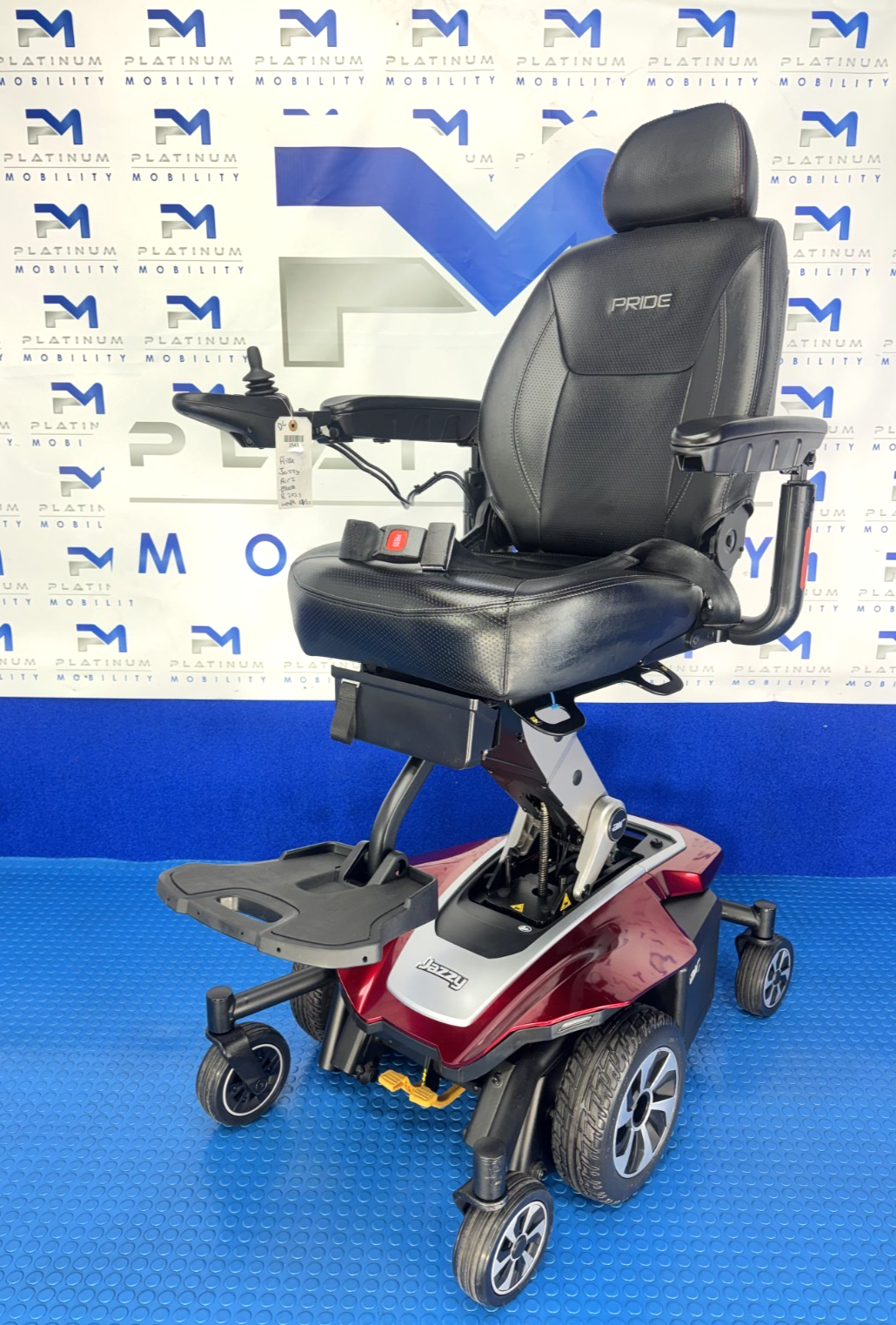 Pride Jazzy Air 2.0 PowerChair 4 Mph Solid Tyres Electric Seat Lift 2543