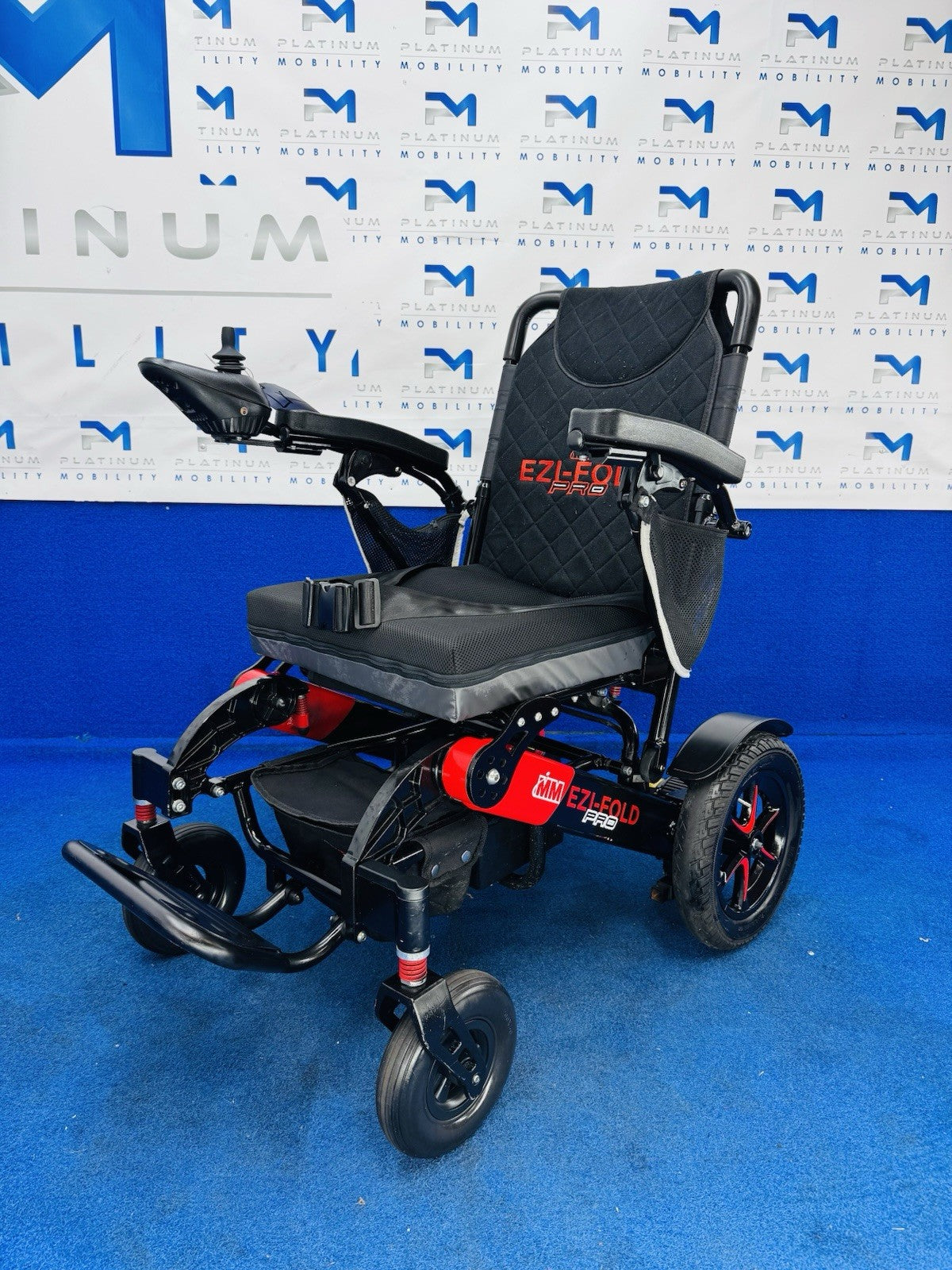 Monach Ezi-FOLD 4 MPH PRO FOLDING ELECTRIC WHEELCHAIR MOBILITY POWERCHAIR 1175