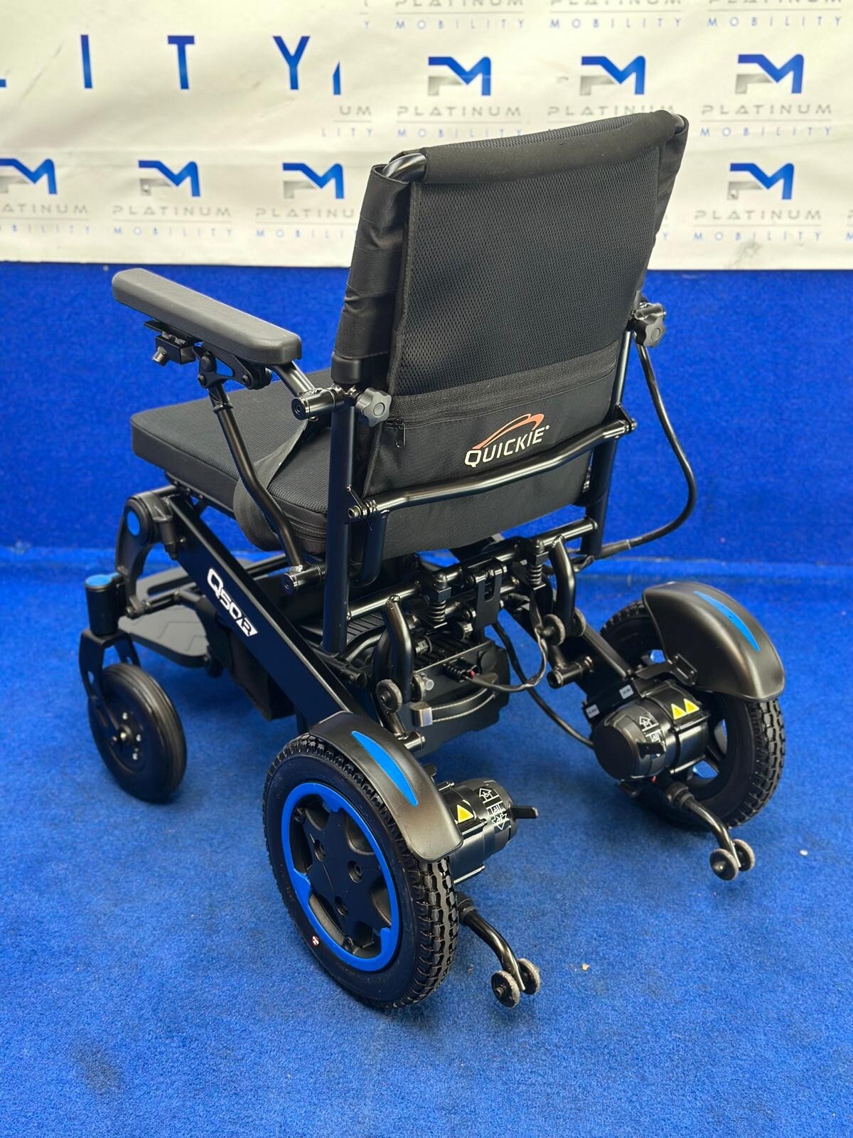 2022 QUICKIE SUNRISE Q50 FOLDING 4MPH FOLDING ELECTRIC WHEELCHAIR POWERCHAIR C1
