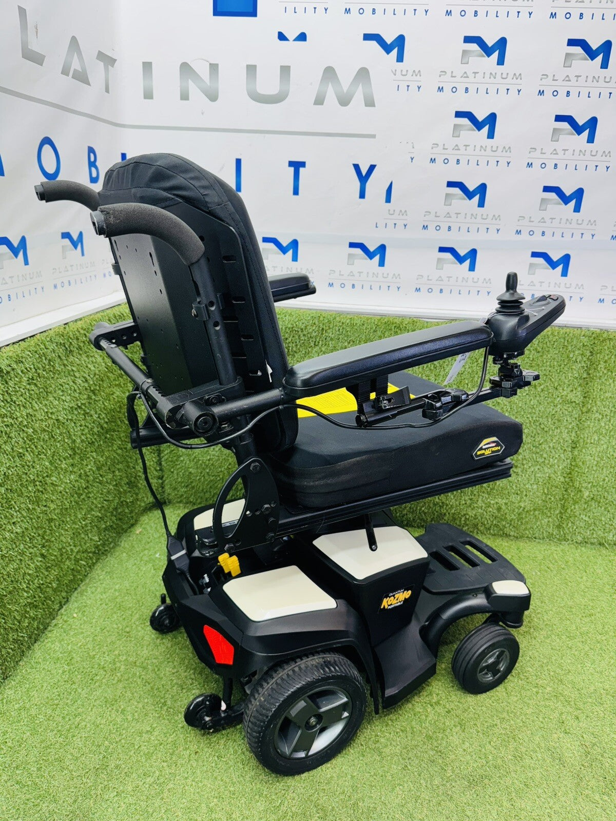 QUANTUM KOZMO PORTABLE GO CHAIR ELECTRIC WHEELCHAIR MOBILITY POWERCHAIR 4MPH