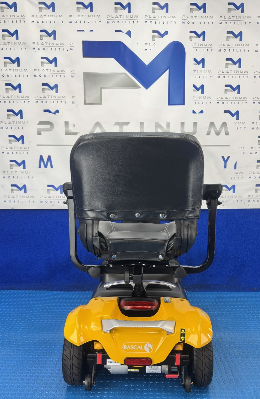 Rascal Vista Mobility Scooter New Batteries Solid Tyres 4mph 2404